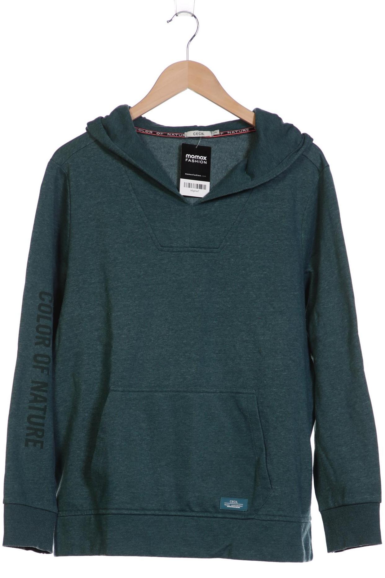 

Cecil Damen Kapuzenpullover, türkis, Gr. 44