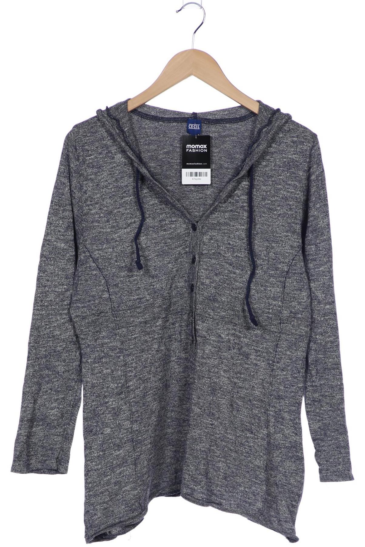 

Cecil Damen Kapuzenpullover, blau, Gr. 46