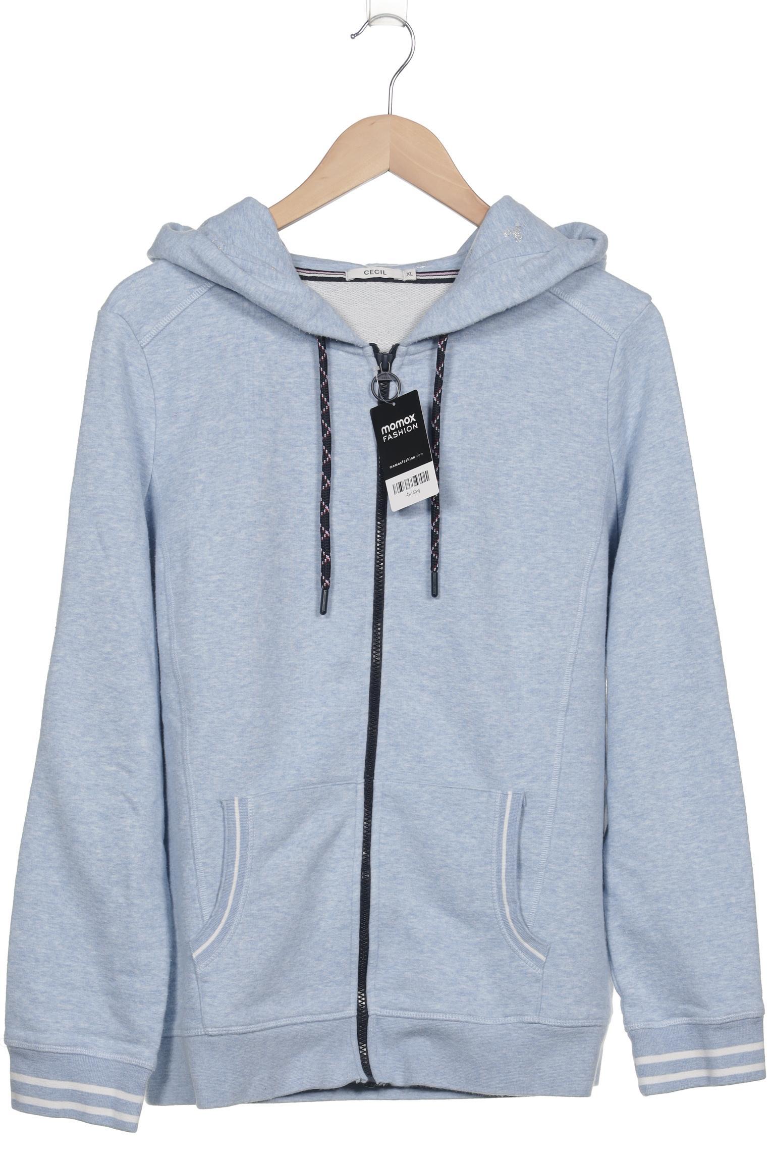 

Cecil Damen Kapuzenpullover, hellblau, Gr. 44