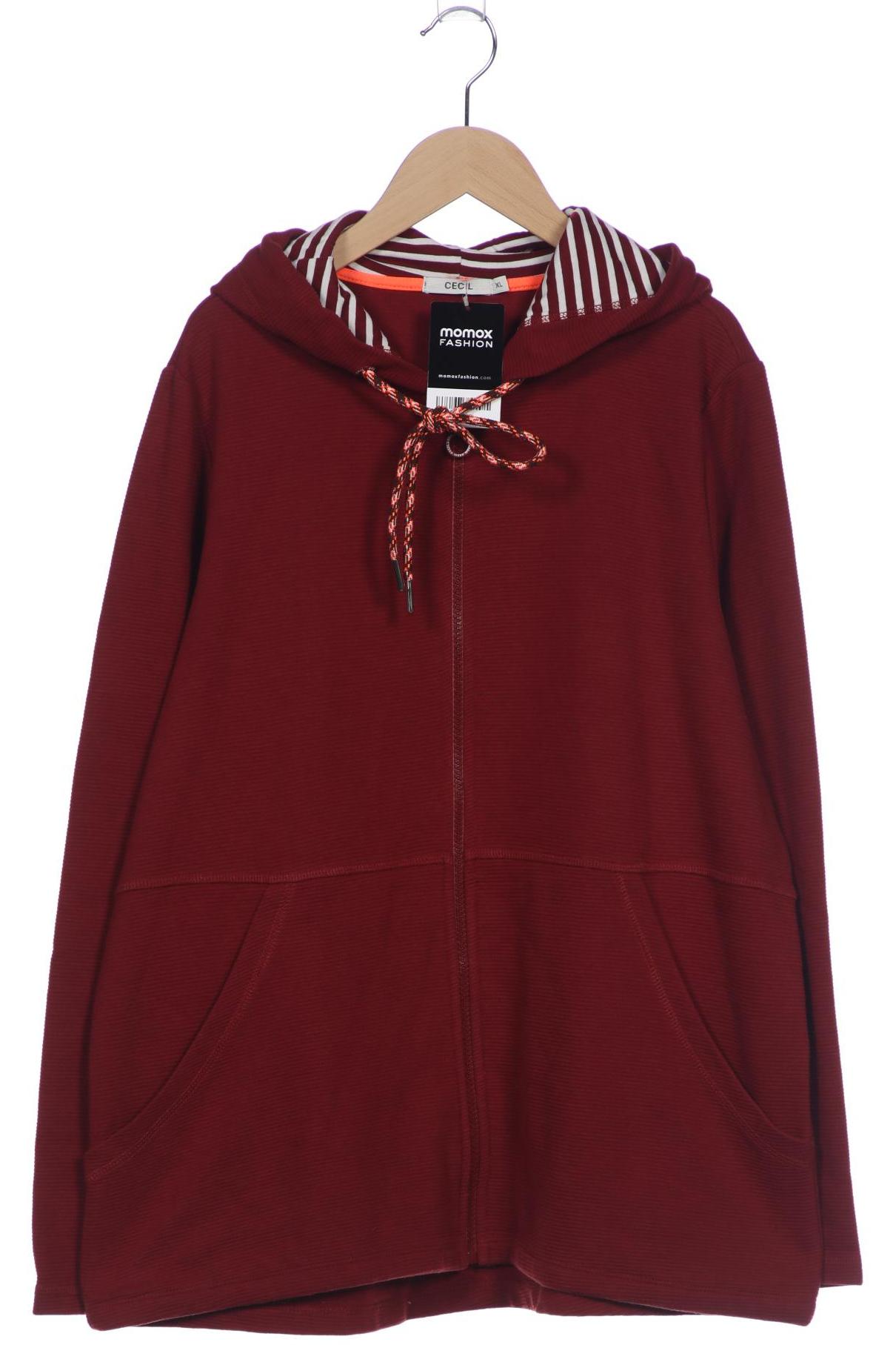 

Cecil Damen Kapuzenpullover, bordeaux, Gr. 44