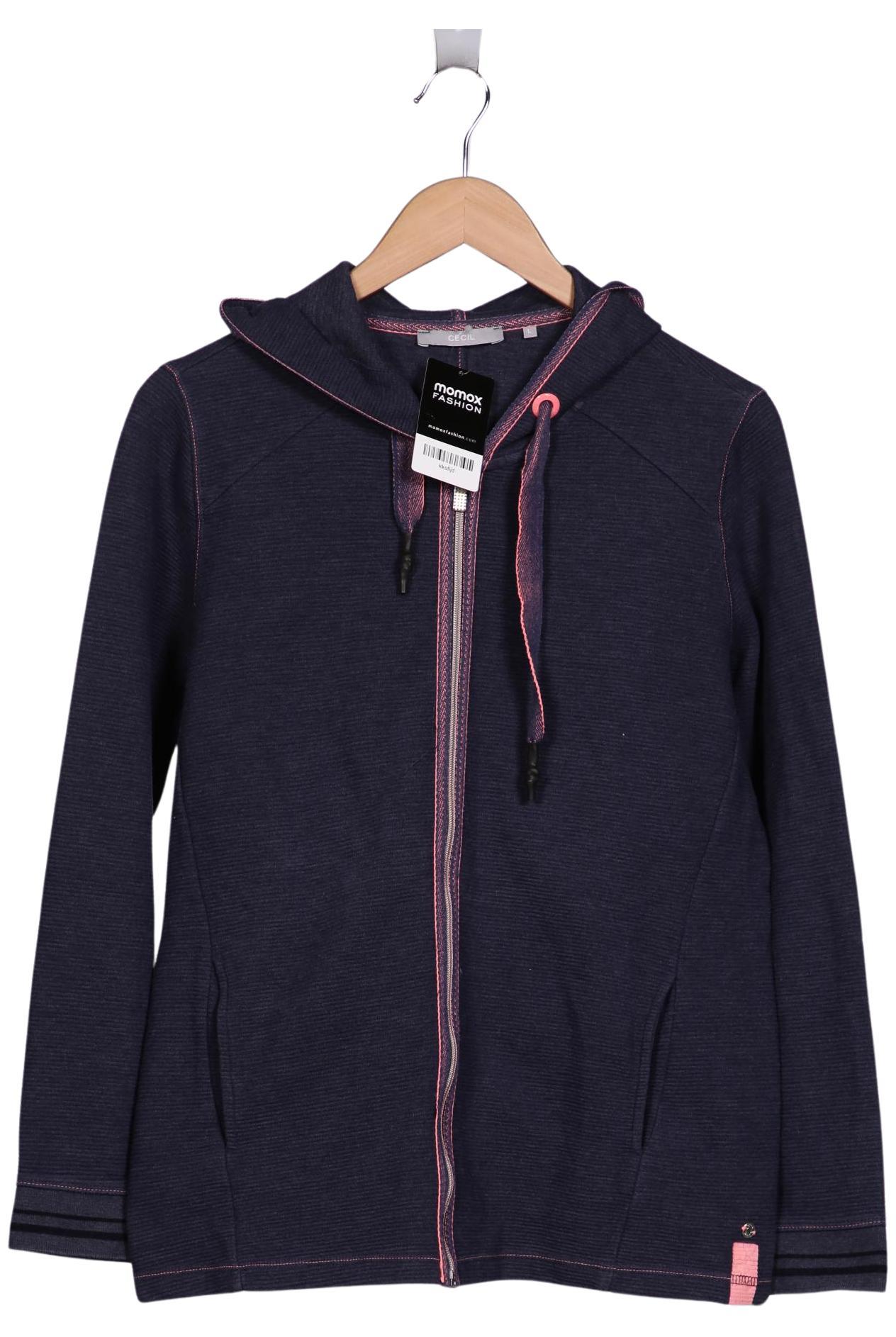 

Cecil Damen Kapuzenpullover, marineblau, Gr. 42