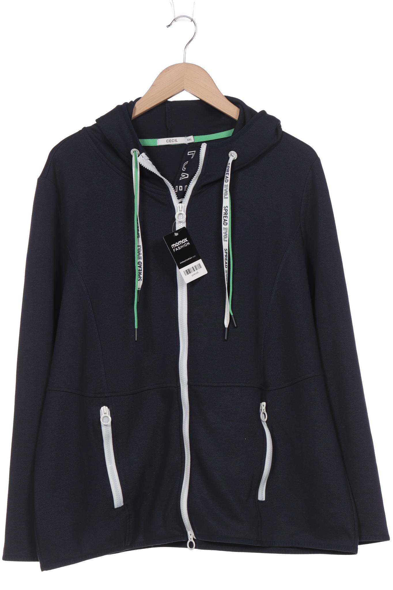 

CECIL Damen Kapuzenpullover, marineblau