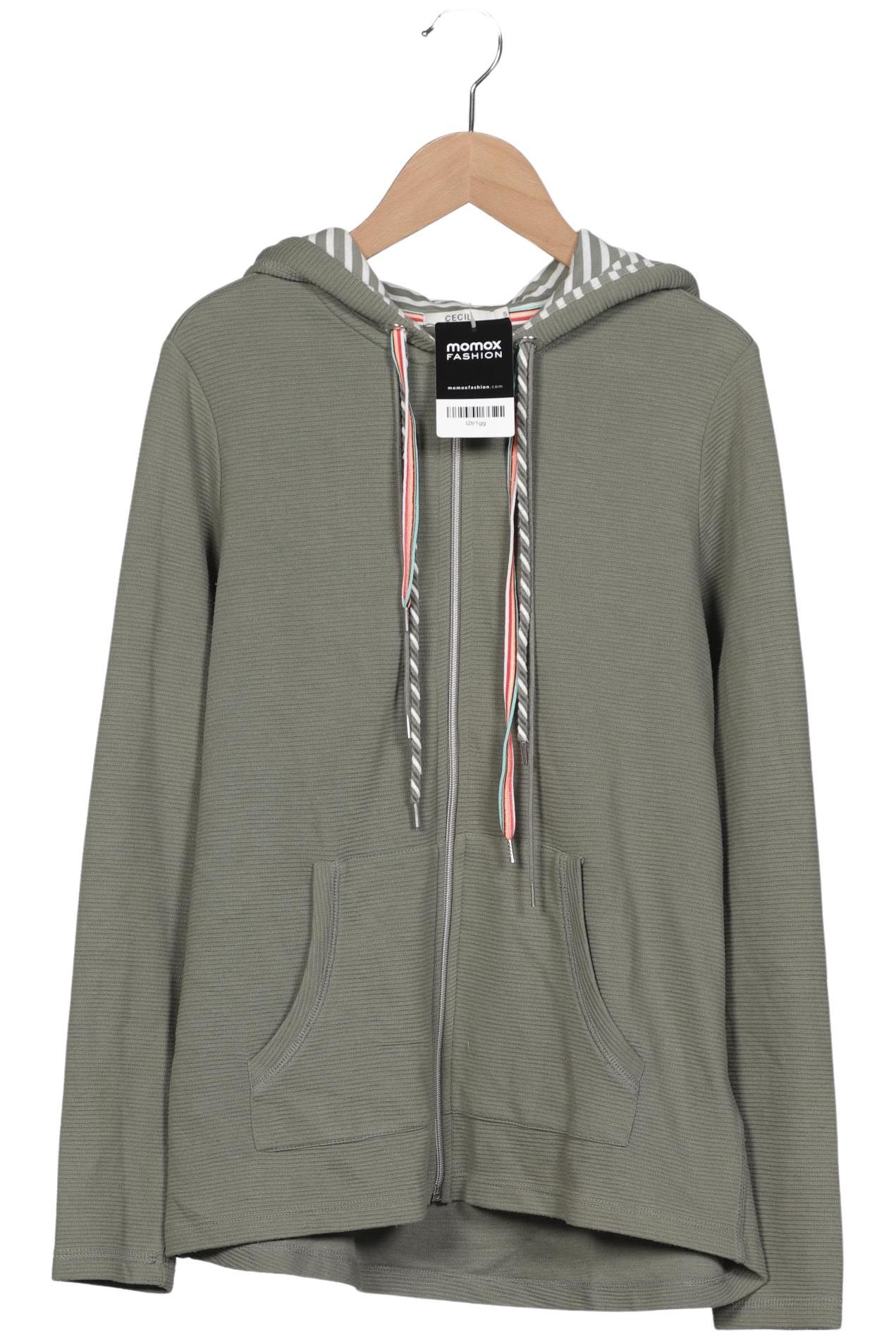 

Cecil Damen Kapuzenpullover, grün, Gr. 36