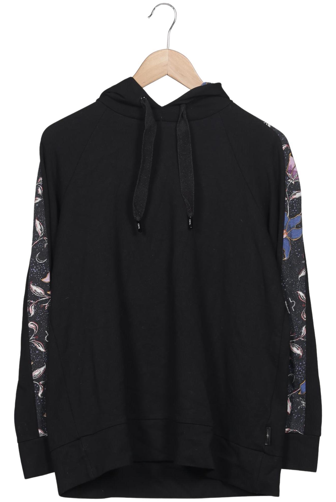 

Cecil Damen Kapuzenpullover, schwarz, Gr. 42