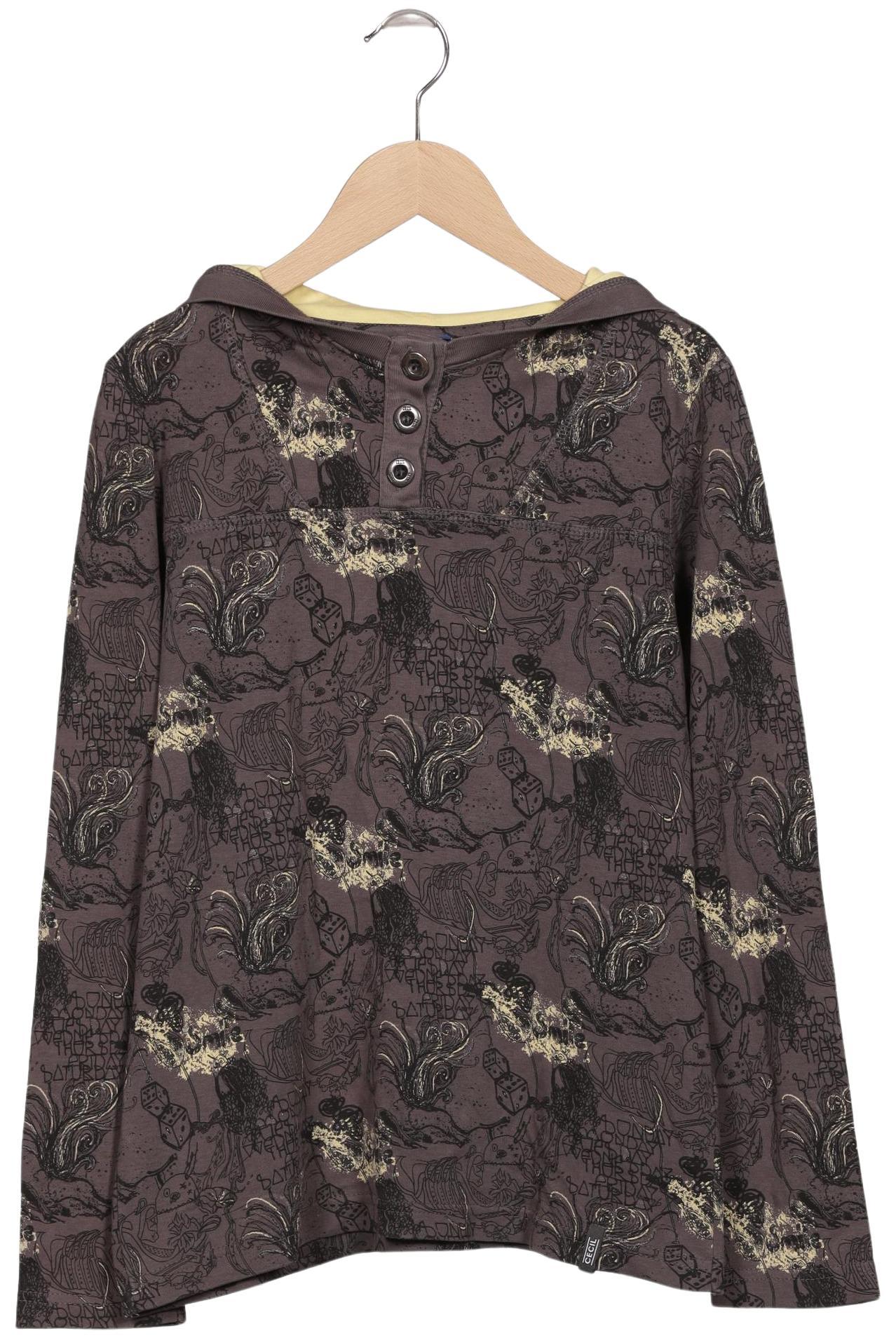 

Cecil Damen Kapuzenpullover, braun, Gr. 38