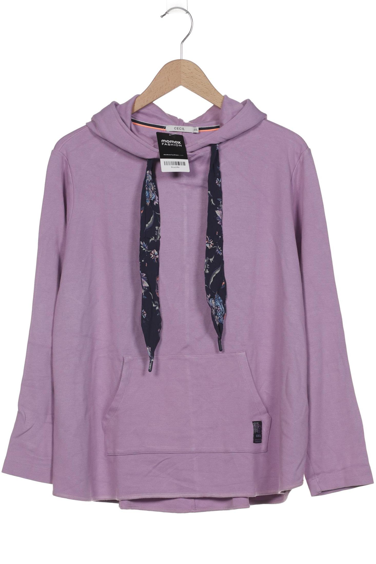 

Cecil Damen Kapuzenpullover, flieder, Gr. 46