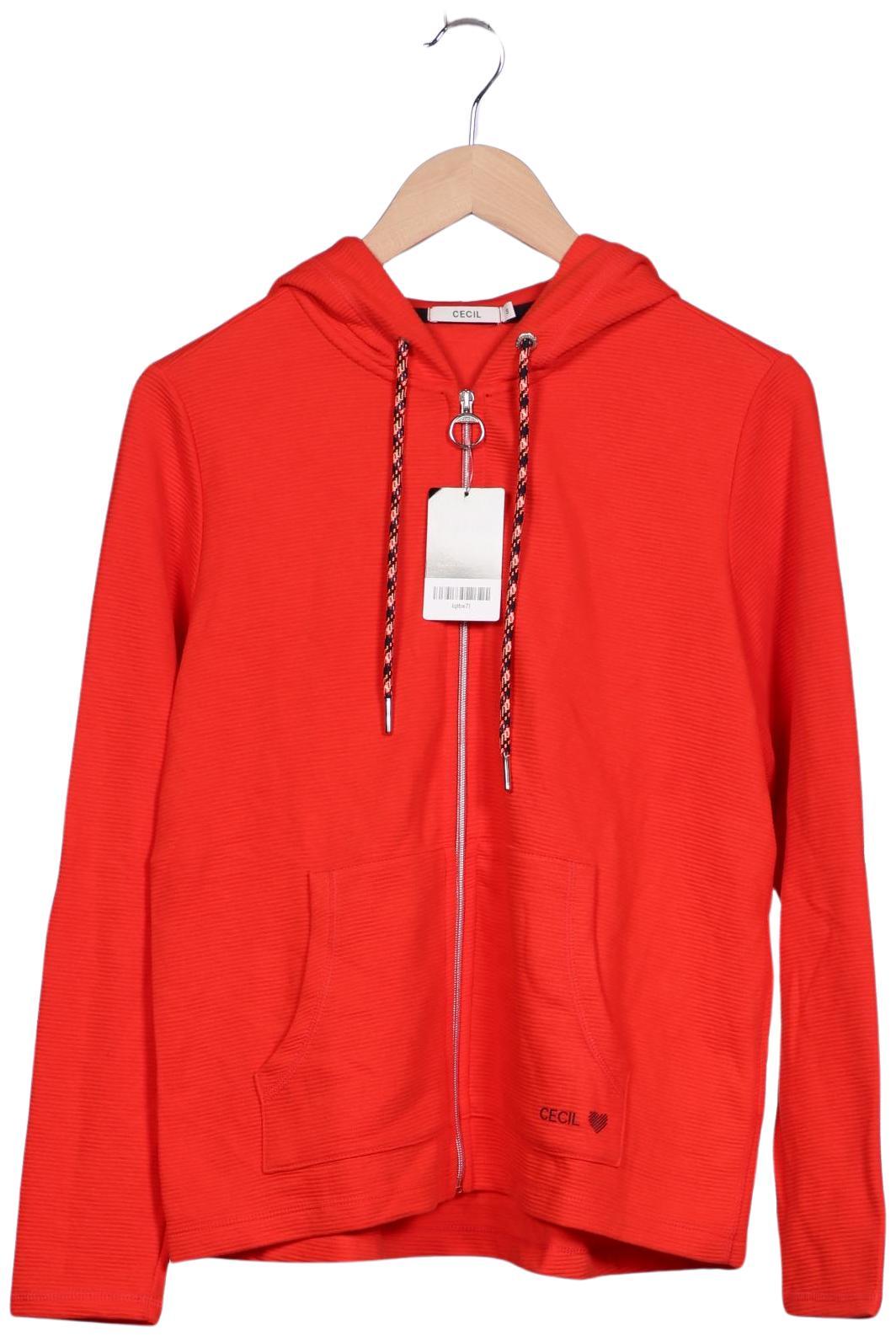 

Cecil Damen Kapuzenpullover, rot, Gr. 36