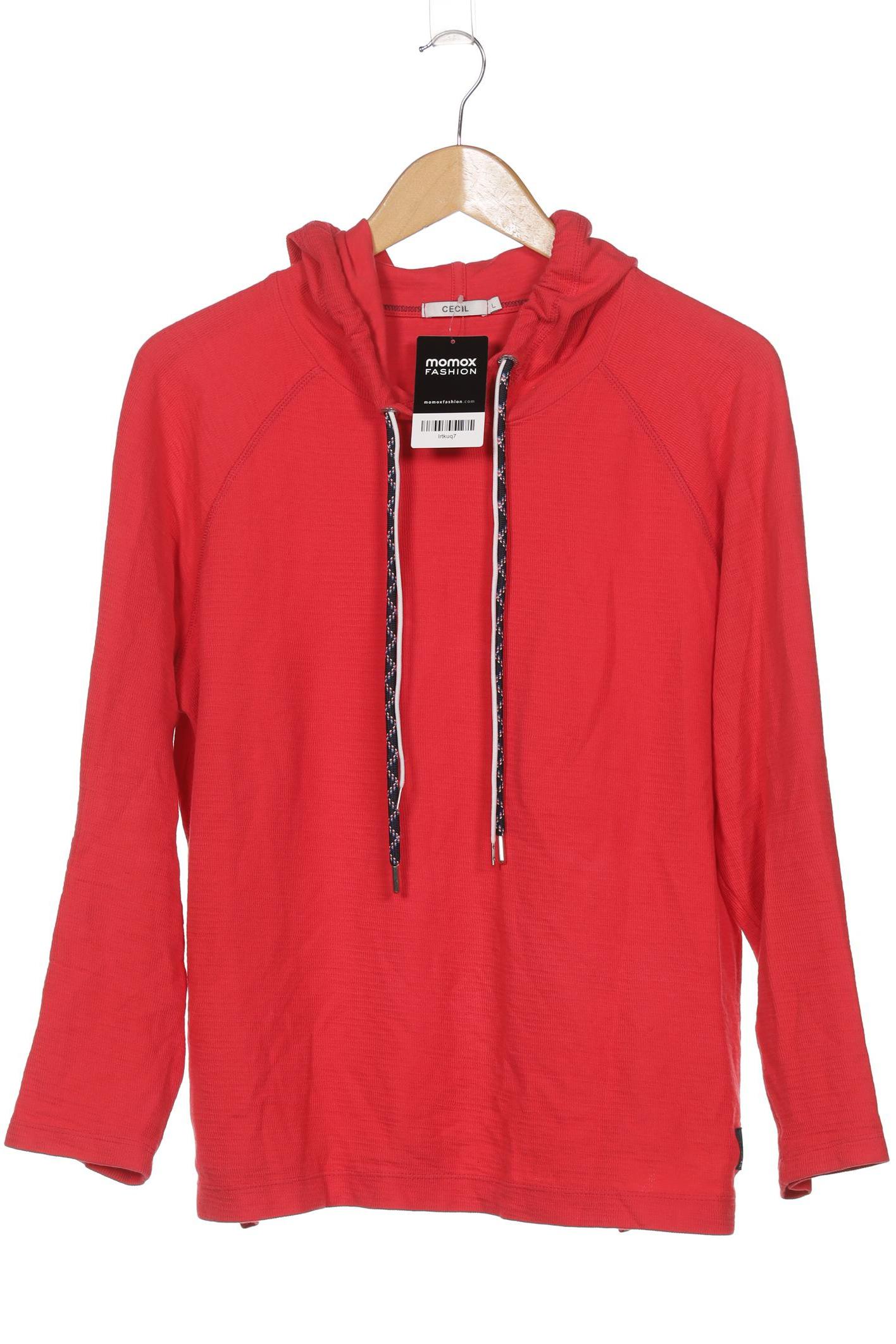 

Cecil Damen Kapuzenpullover, rot, Gr. 42