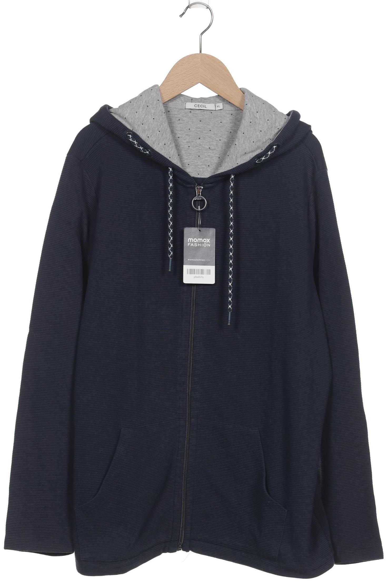 

Cecil Damen Kapuzenpullover, marineblau, Gr. 44