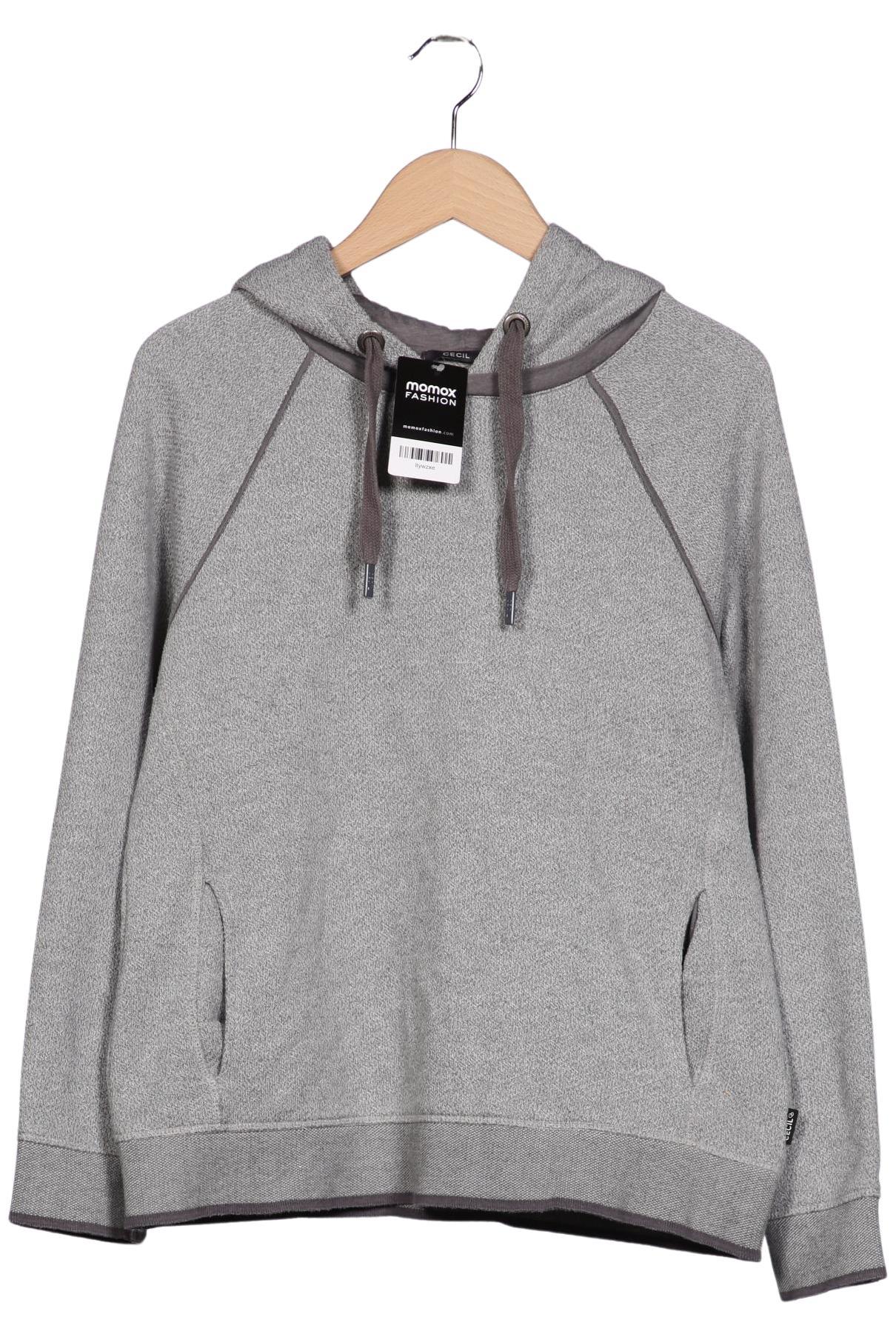 

Cecil Damen Kapuzenpullover, grau, Gr. 38