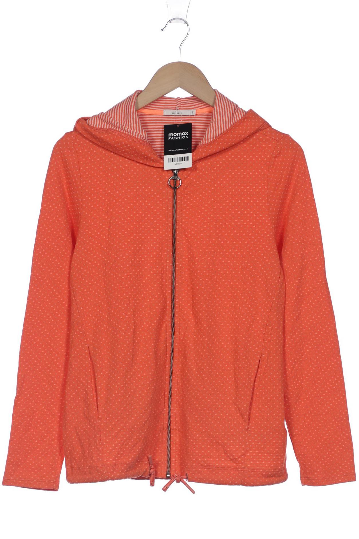 

Cecil Damen Kapuzenpullover, orange, Gr. 36
