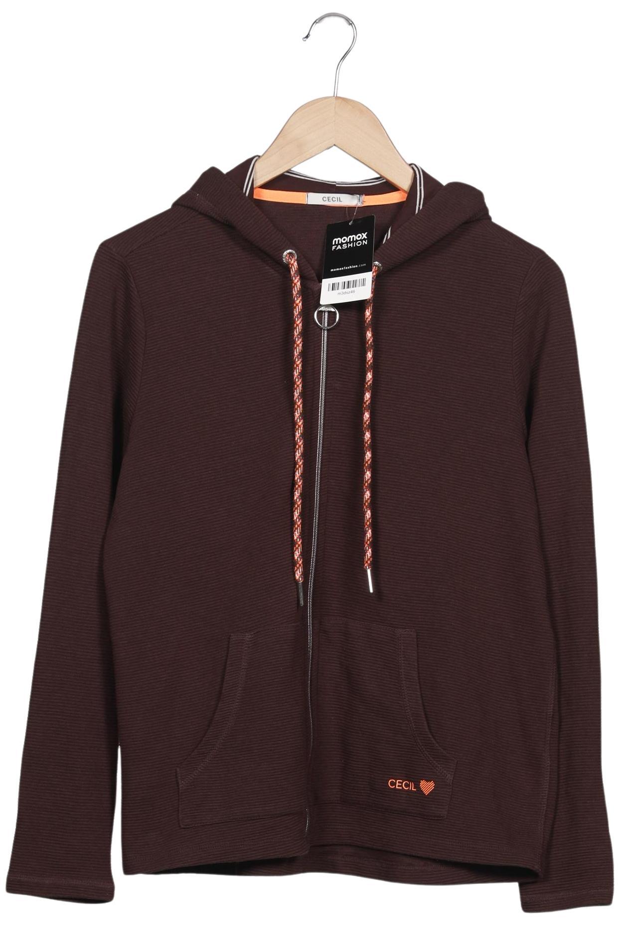 

Cecil Damen Kapuzenpullover, braun, Gr. 44