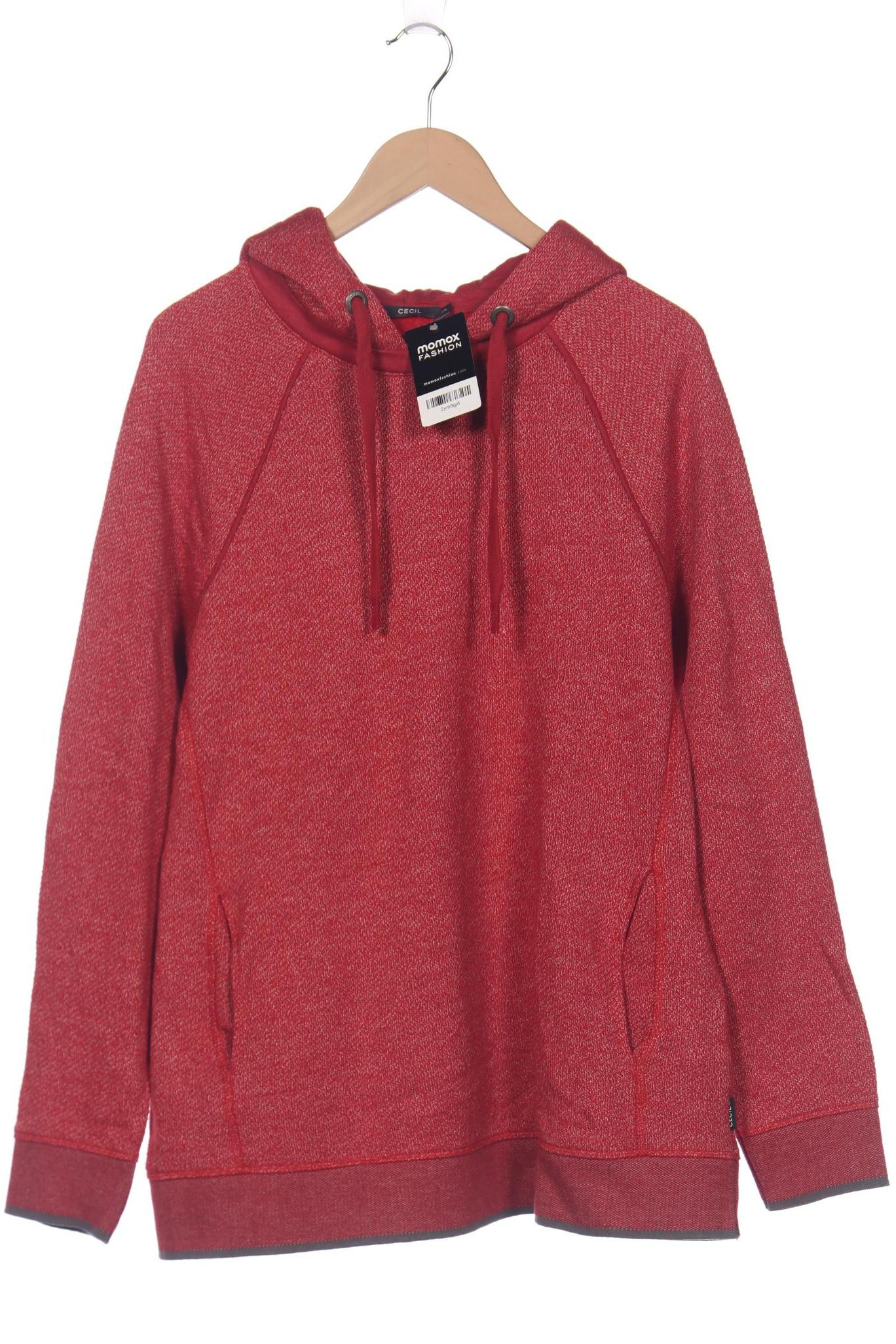 

Cecil Damen Kapuzenpullover, rot, Gr. 46
