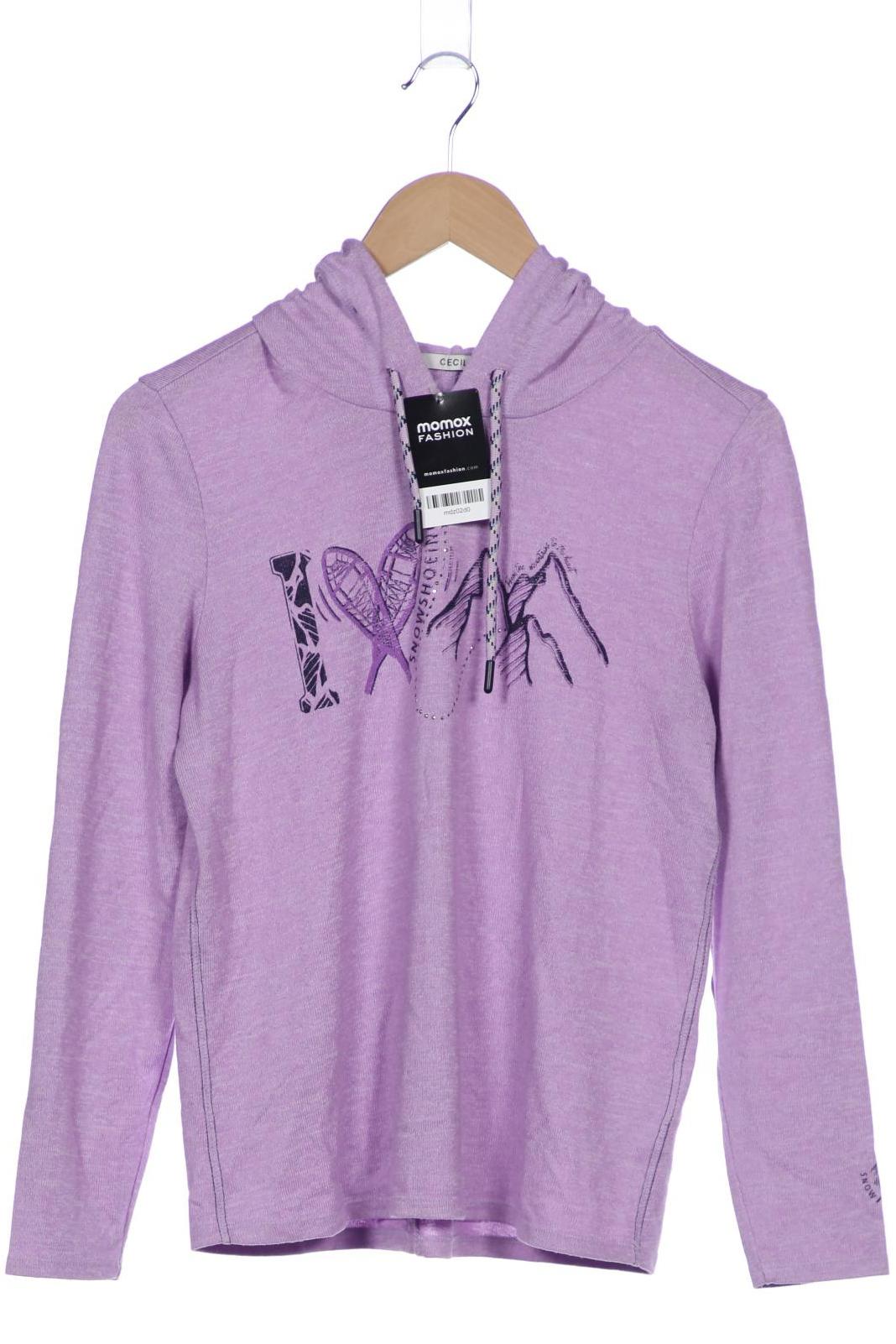 

Cecil Damen Kapuzenpullover, flieder, Gr. 36