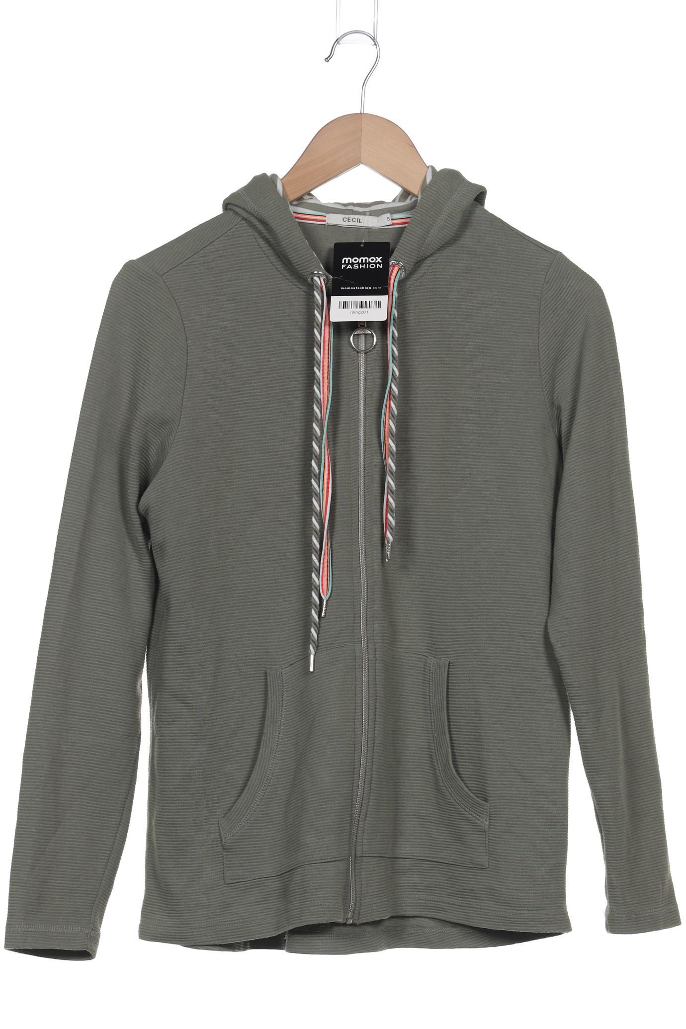 

Cecil Damen Kapuzenpullover, grün, Gr. 36