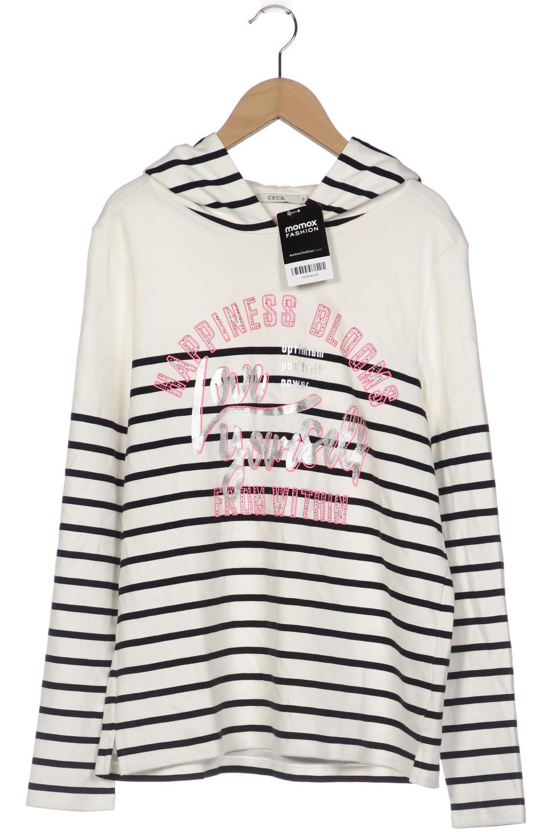 

CECIL Damen Kapuzenpullover, weiß