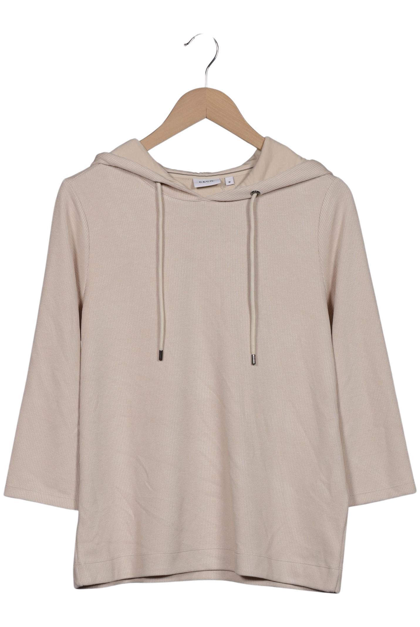 

Cecil Damen Kapuzenpullover, beige, Gr. 38