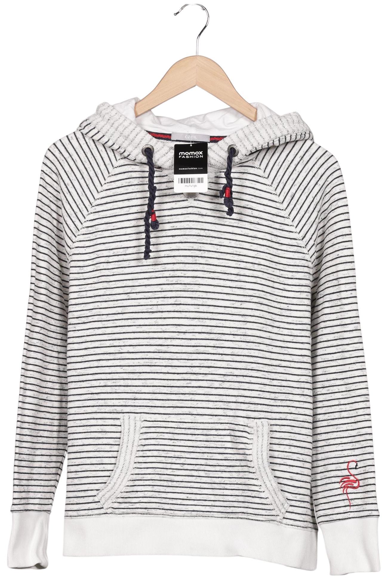 

Cecil Damen Kapuzenpullover, weiß, Gr. 42