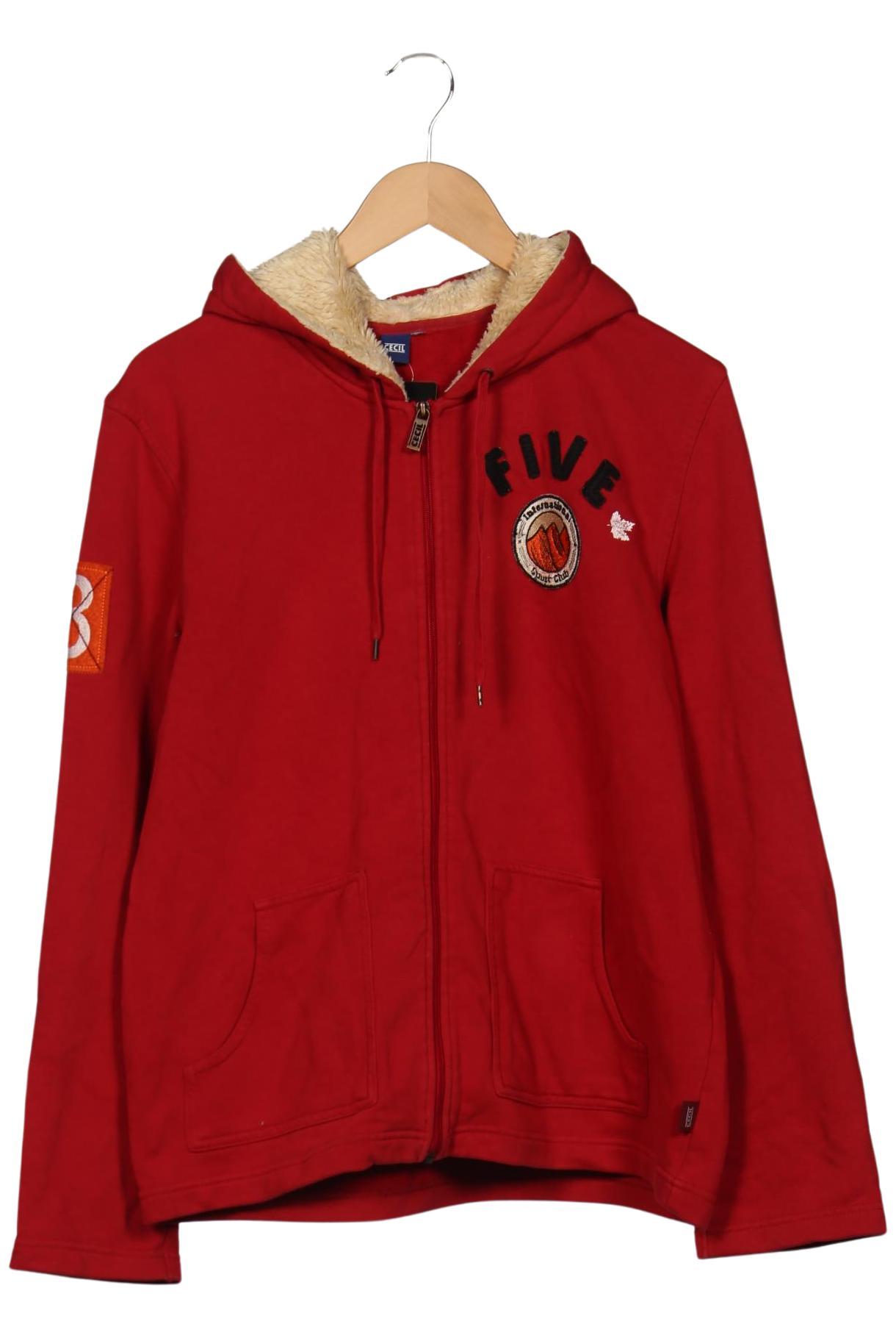 

Cecil Damen Kapuzenpullover, rot, Gr. 44