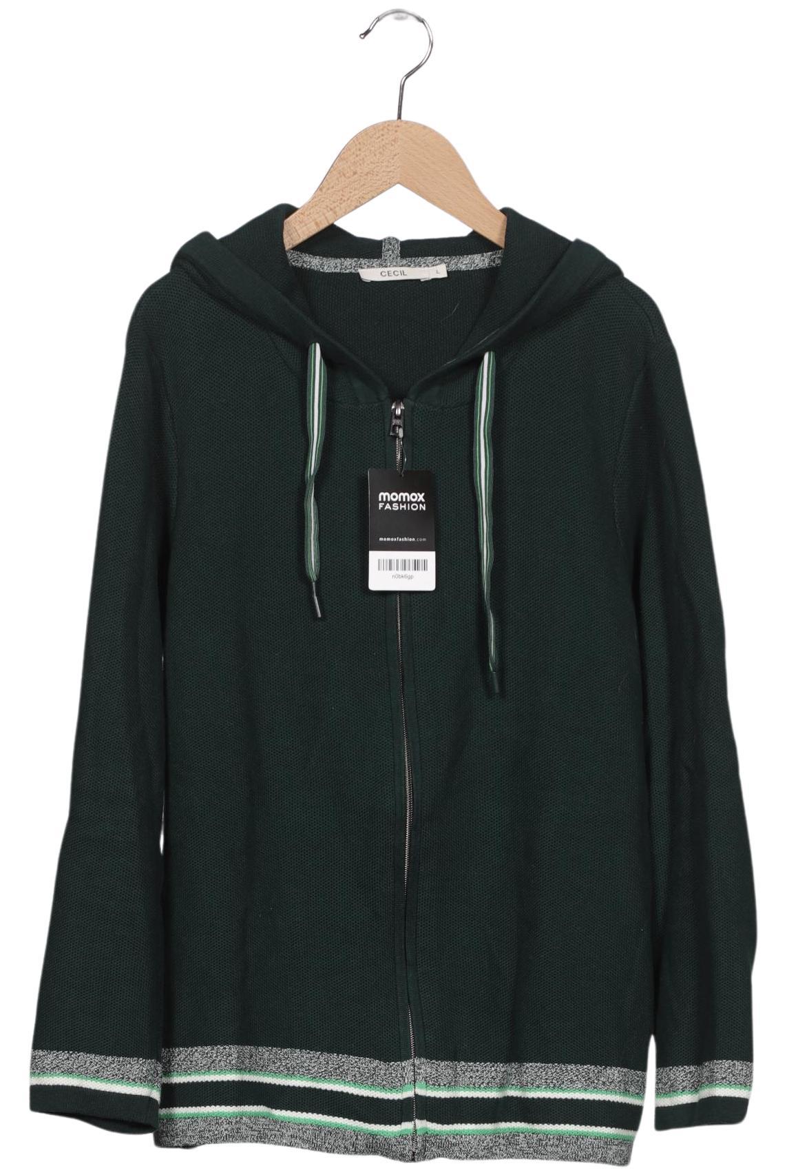 

Cecil Damen Kapuzenpullover, grün, Gr. 42