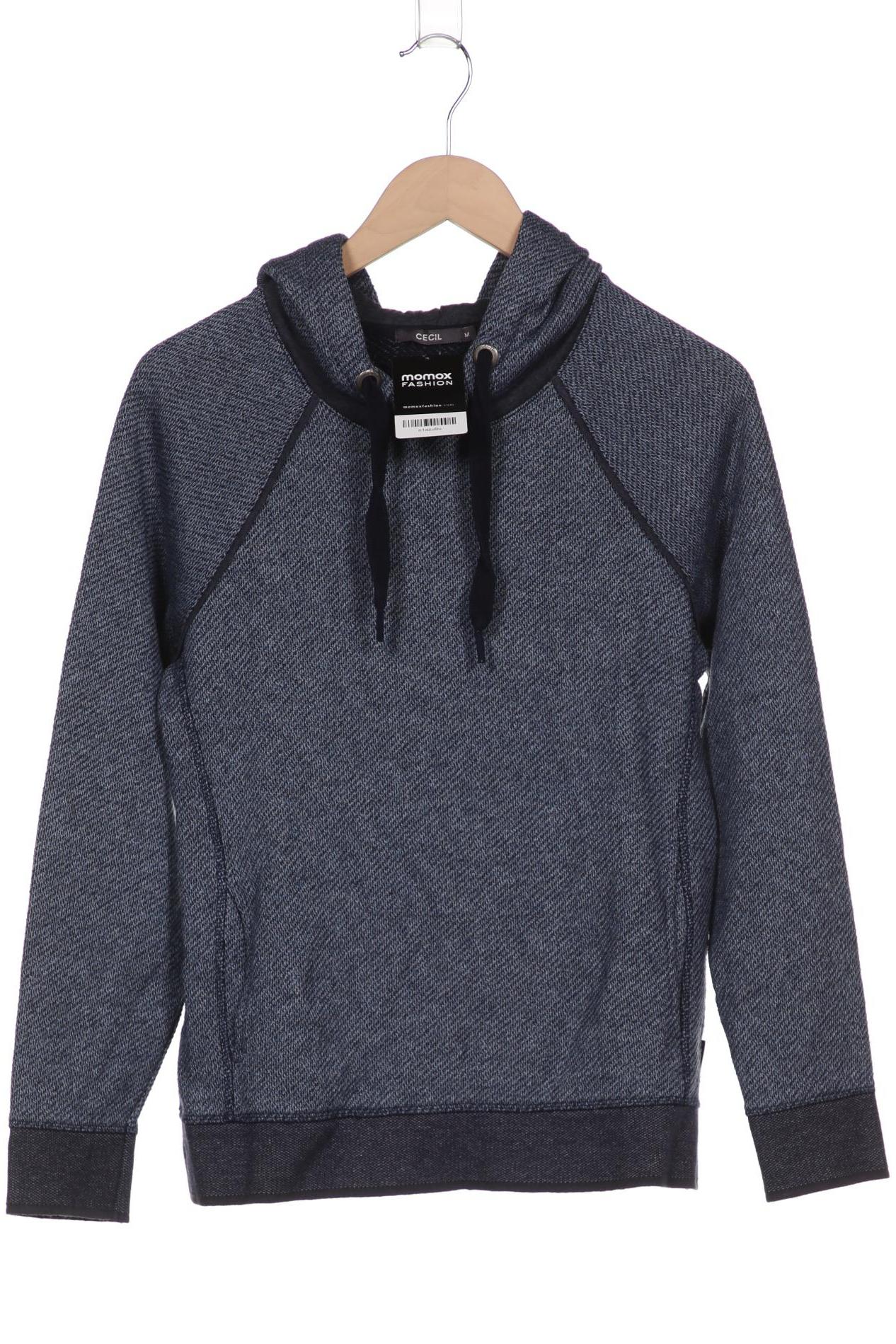 

Cecil Damen Kapuzenpullover, blau, Gr. 38