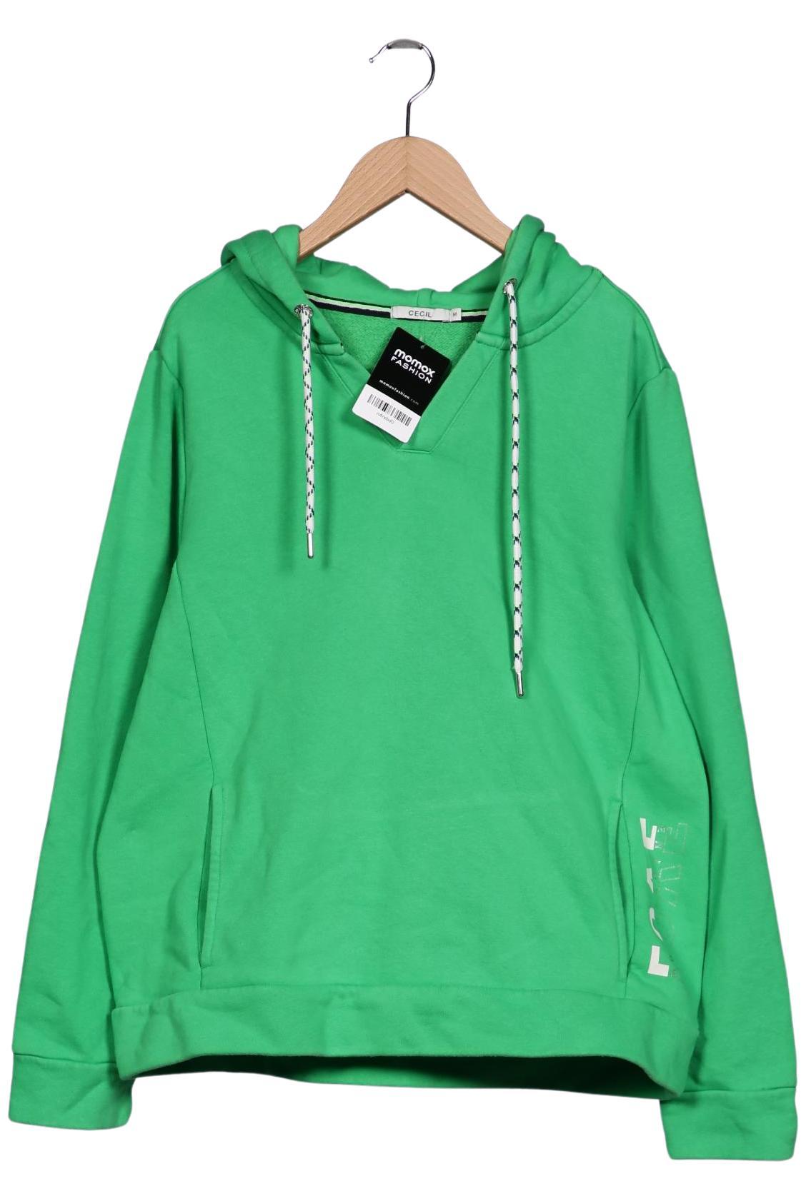 

Cecil Damen Kapuzenpullover, grün, Gr. 38