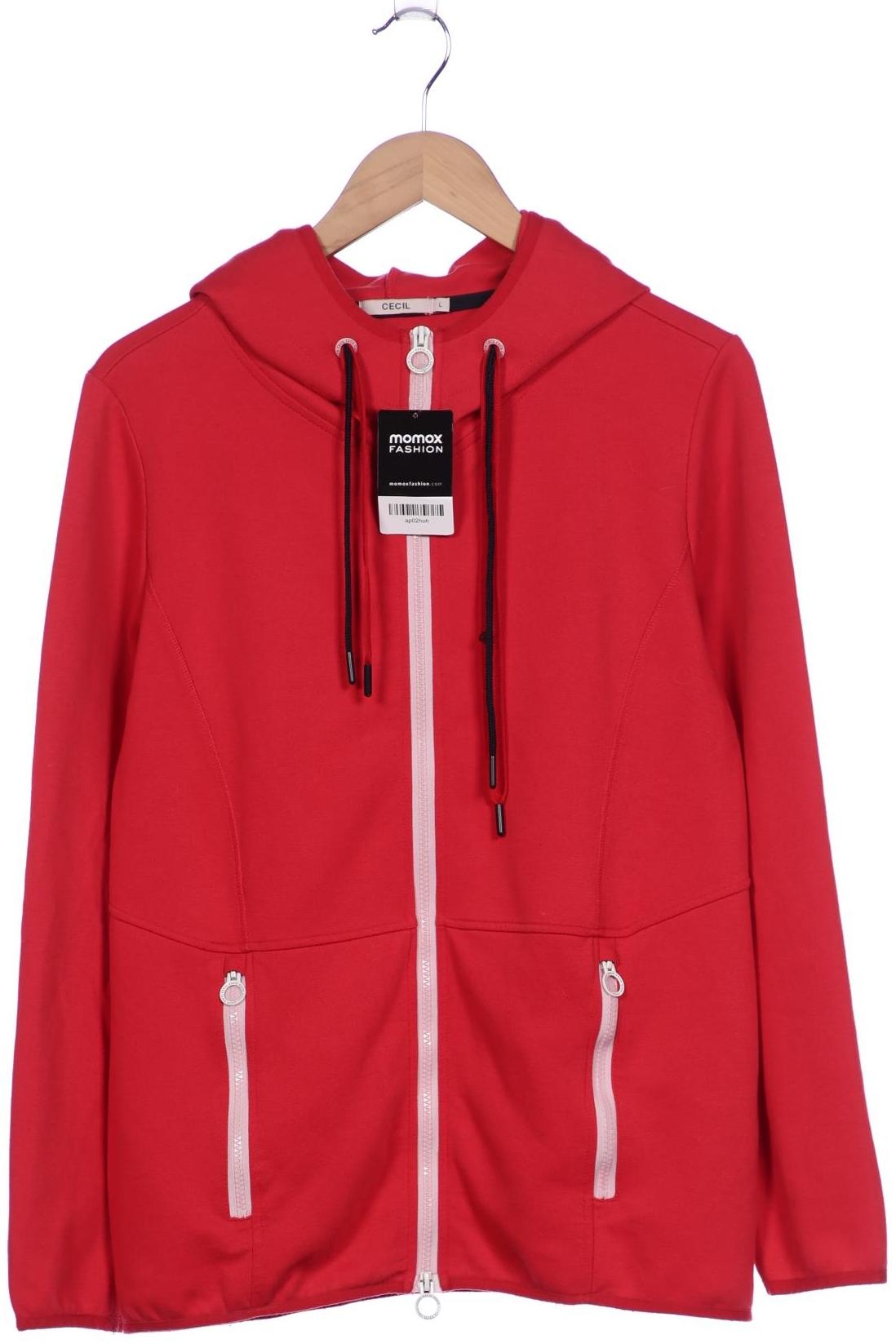 

Cecil Damen Kapuzenpullover, rot, Gr. 42