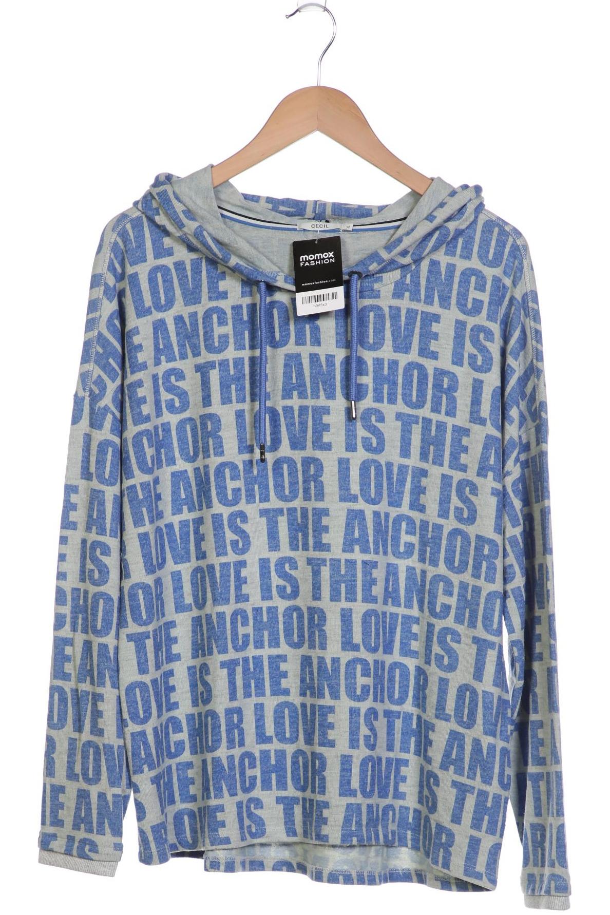 

CECIL Damen Kapuzenpullover, blau