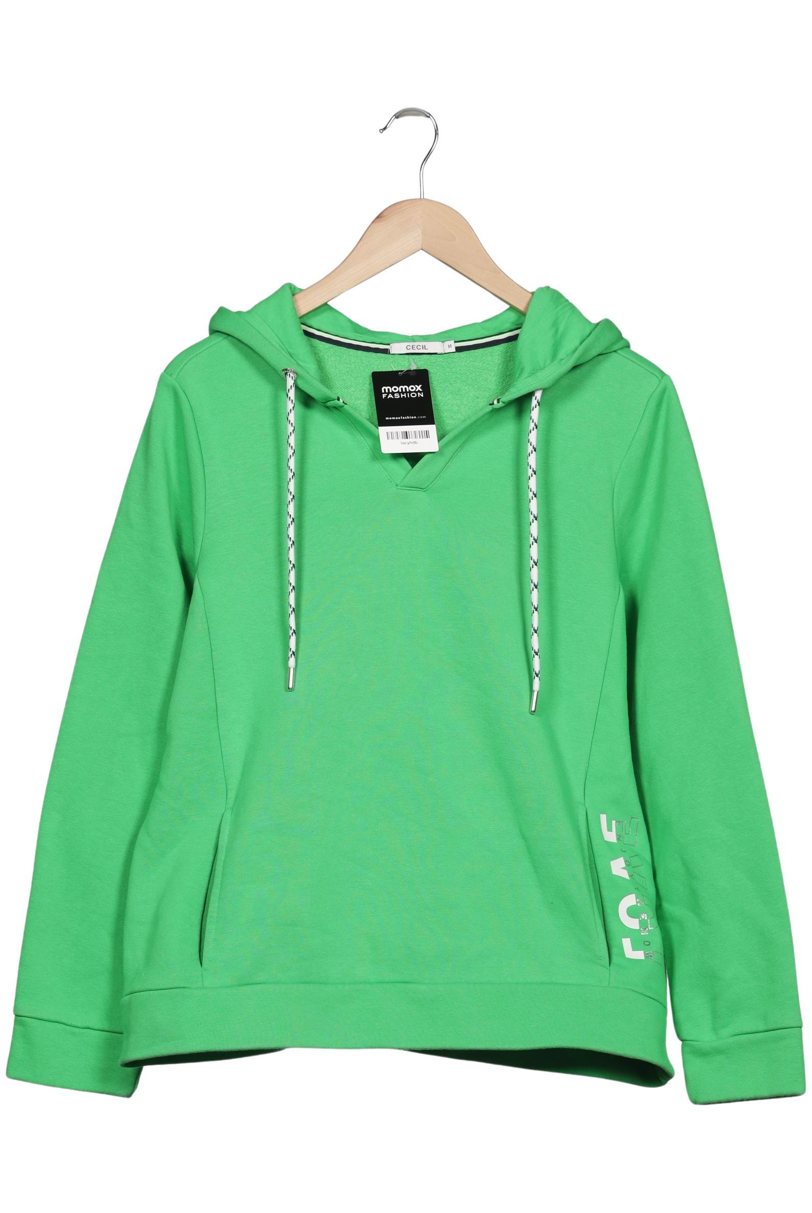 

Cecil Damen Kapuzenpullover, grün, Gr. 38