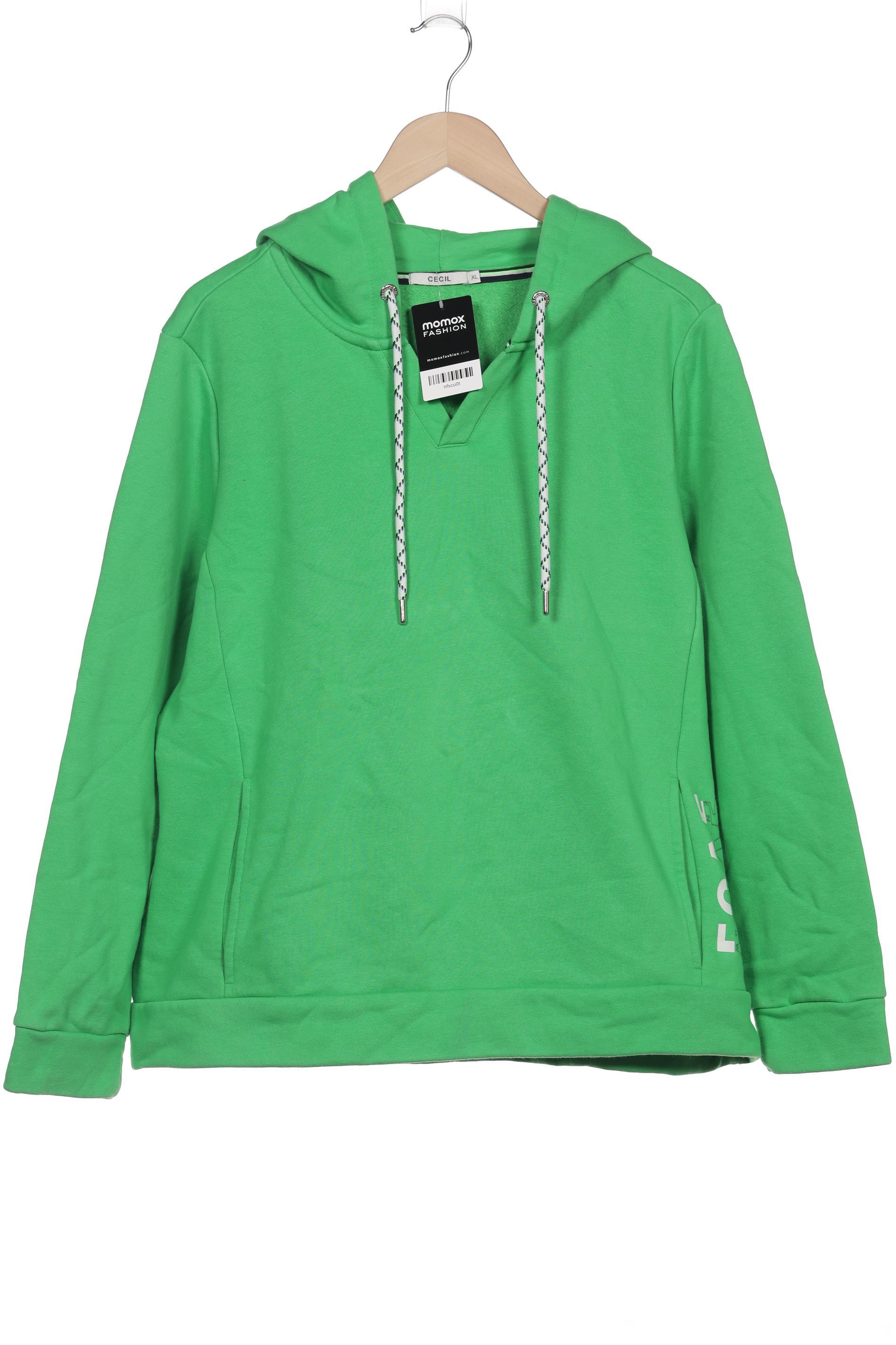 

Cecil Damen Kapuzenpullover, grün, Gr. 44