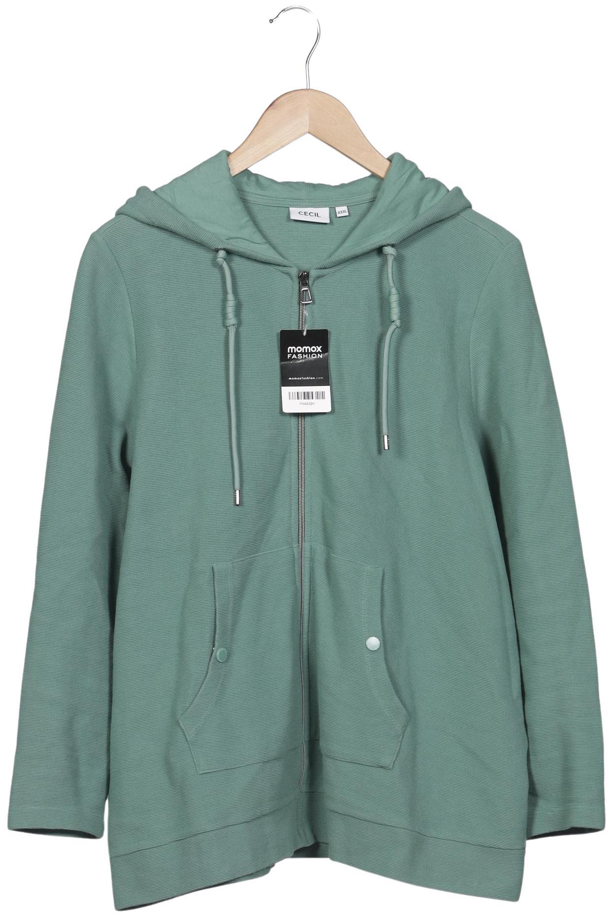 

Cecil Damen Kapuzenpullover, grün, Gr. 48