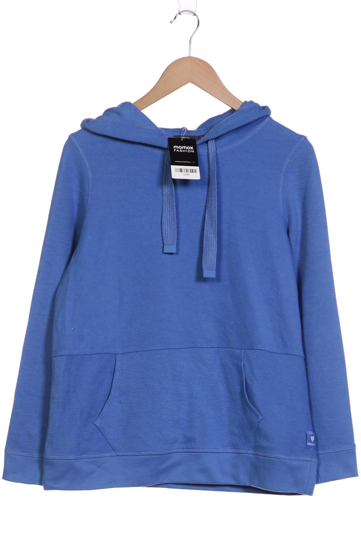 

Cecil Damen Kapuzenpullover, blau, Gr. 36