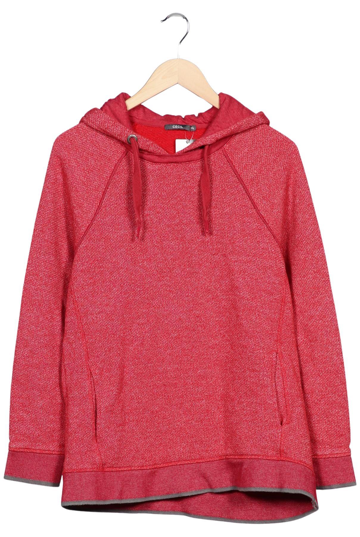 

Cecil Damen Kapuzenpullover, rot, Gr. 44