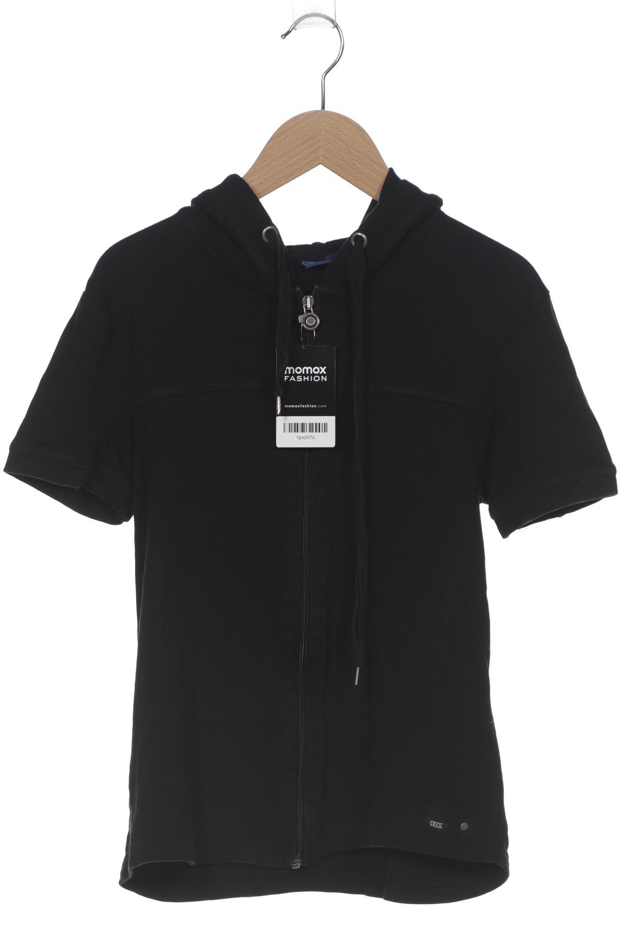 

Cecil Damen Kapuzenpullover, schwarz, Gr. 38