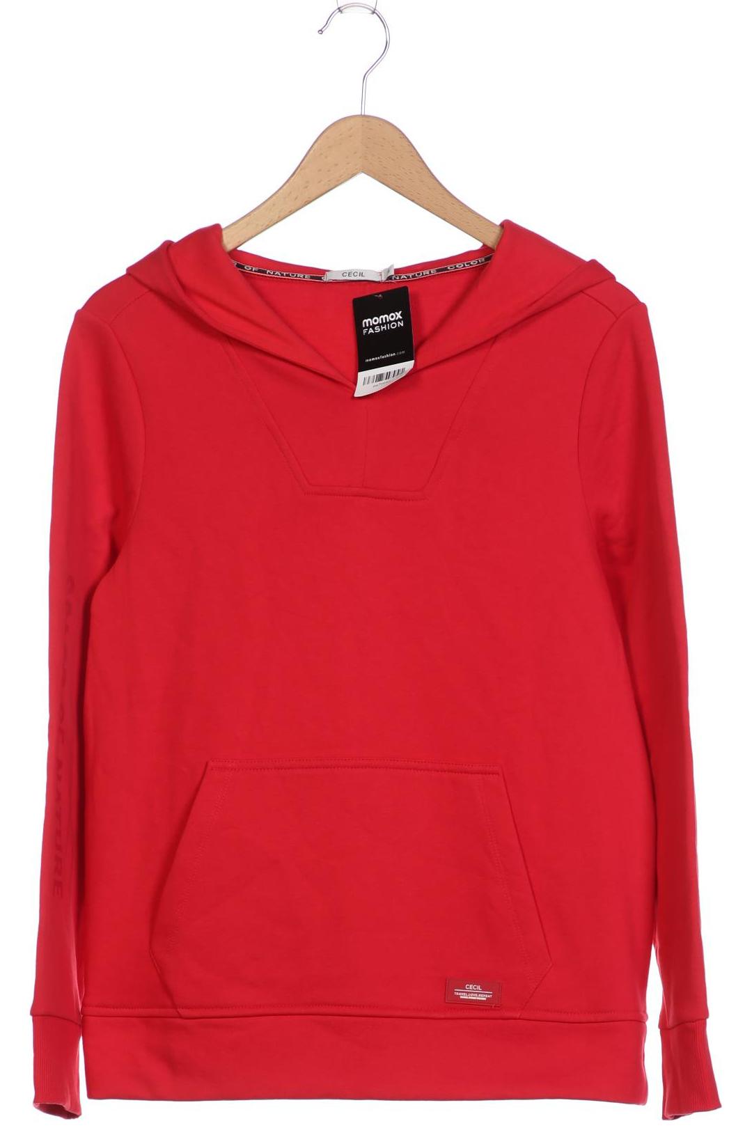 

Cecil Damen Kapuzenpullover, rot, Gr. 36