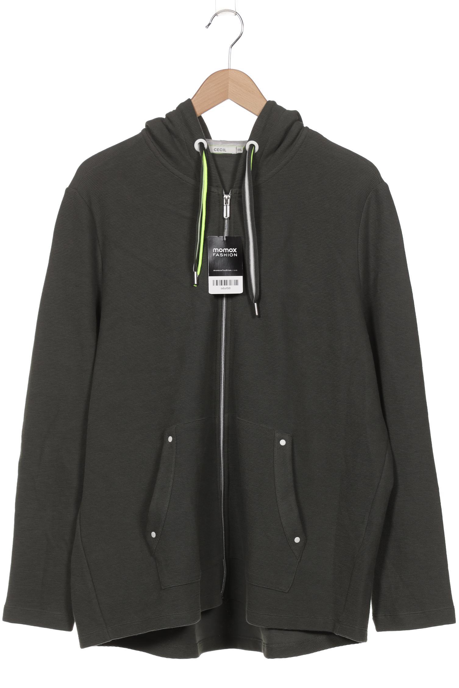 

Cecil Damen Kapuzenpullover, grün, Gr. 46