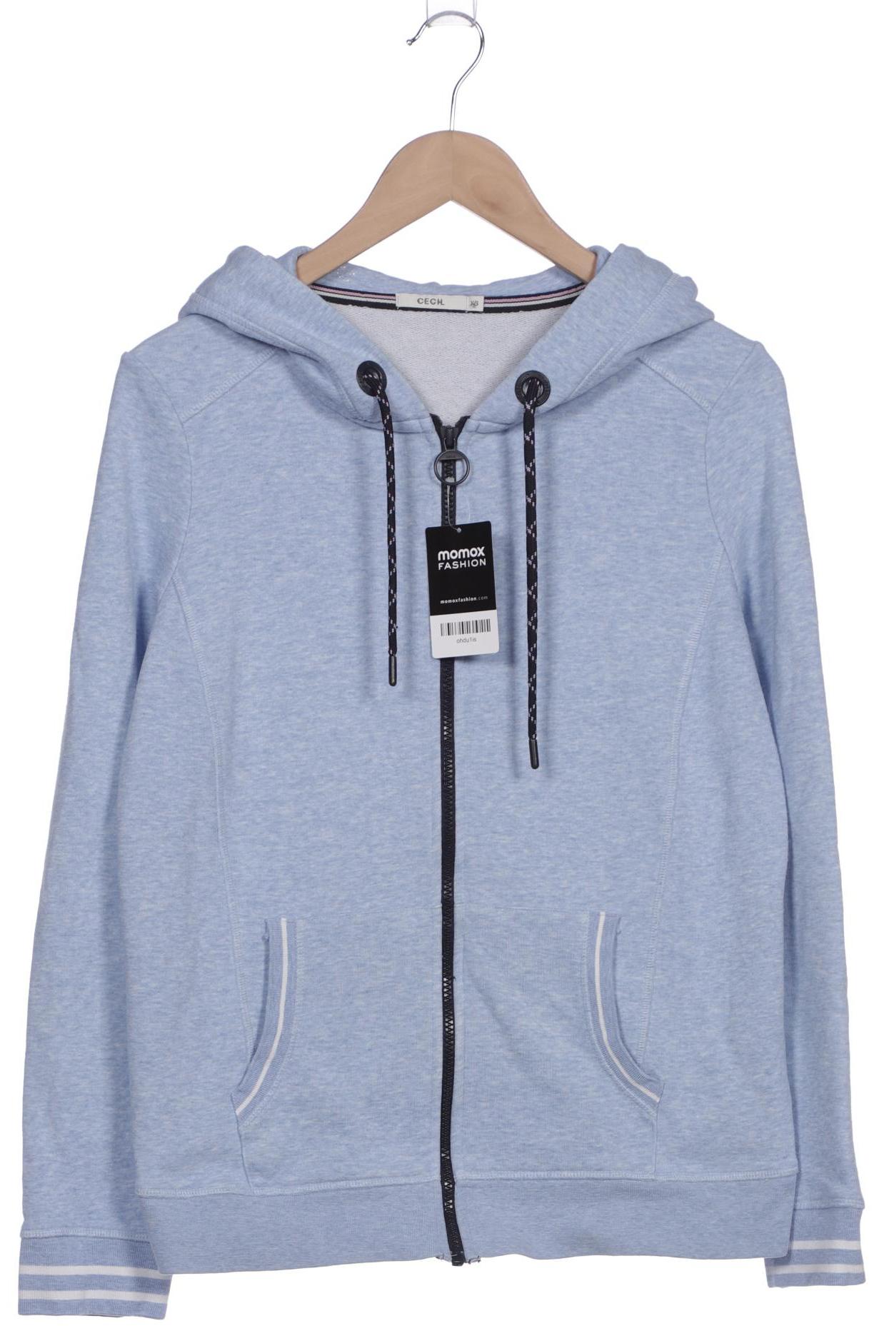 

Cecil Damen Kapuzenpullover, hellblau, Gr. 34