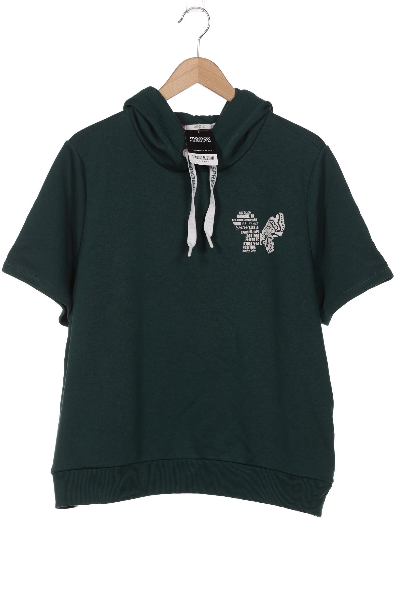 

Cecil Damen Kapuzenpullover, grün, Gr. 46