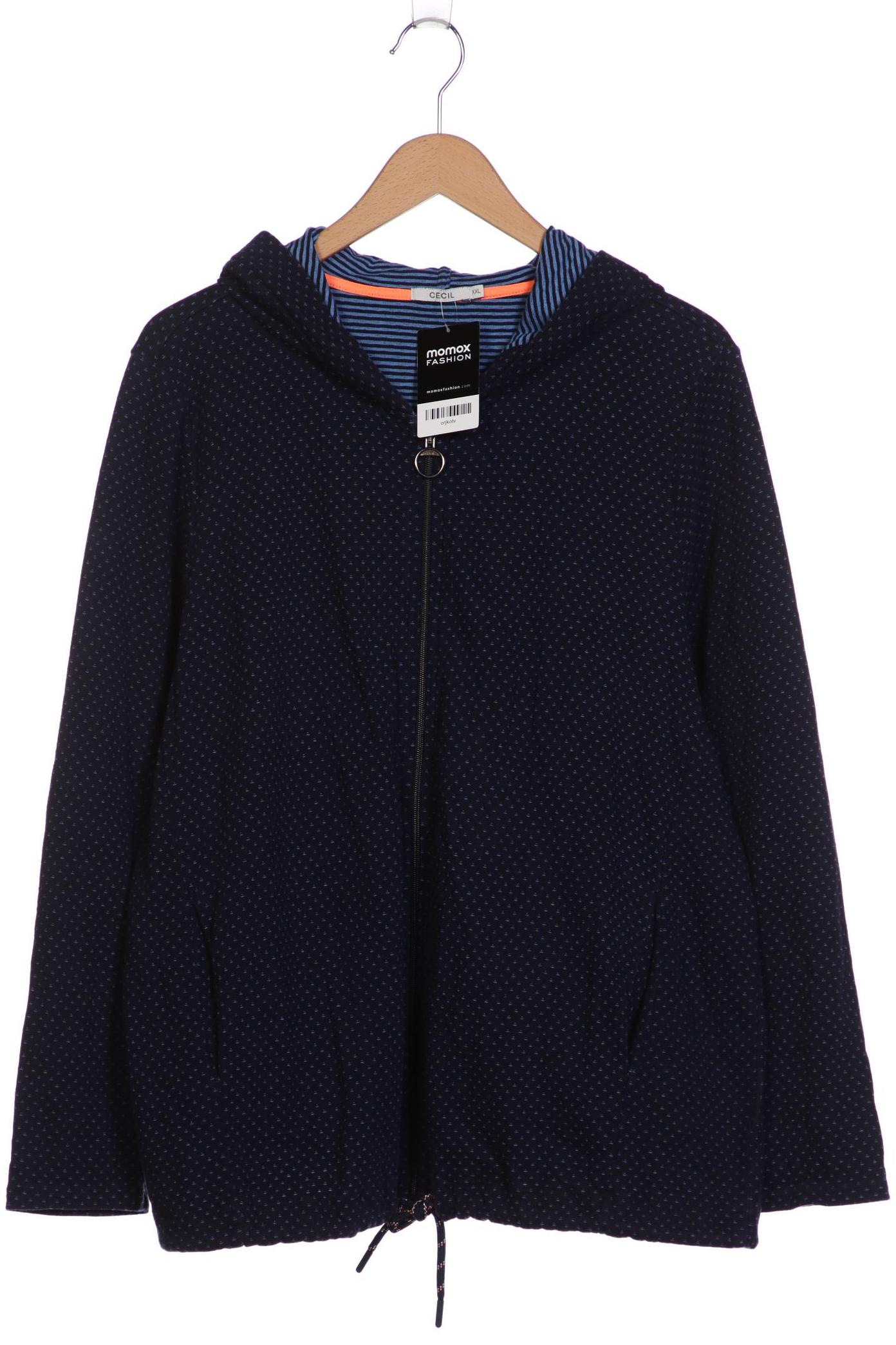 

Cecil Damen Kapuzenpullover, marineblau, Gr. 46