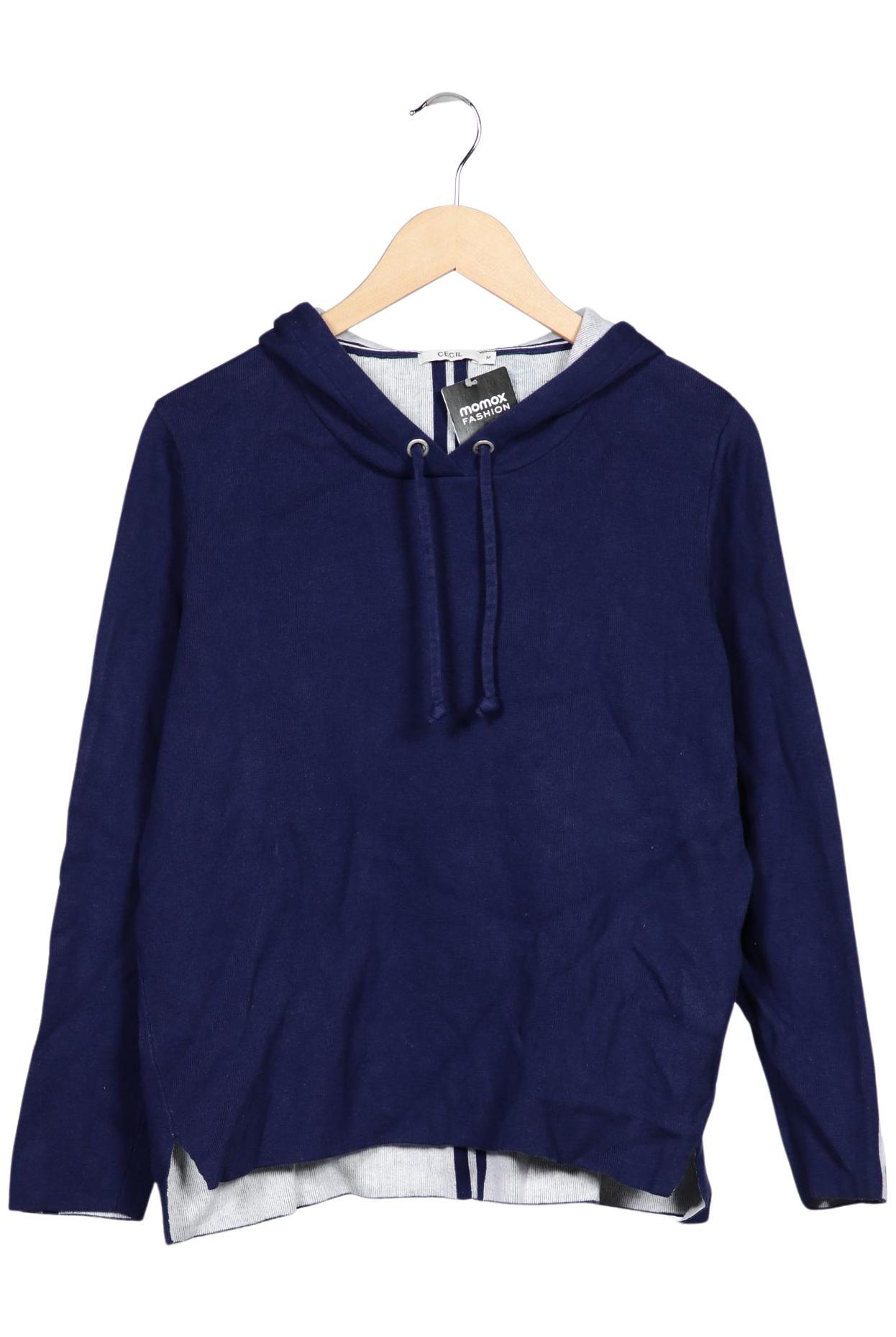 

Cecil Damen Kapuzenpullover, marineblau, Gr. 38