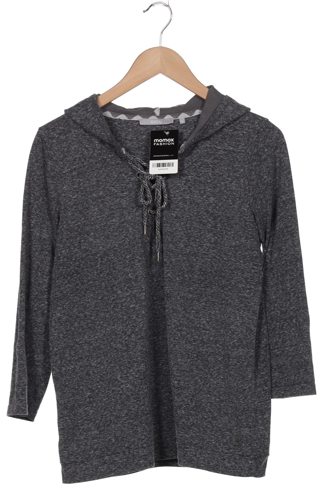 

Cecil Damen Kapuzenpullover, grau, Gr. 42