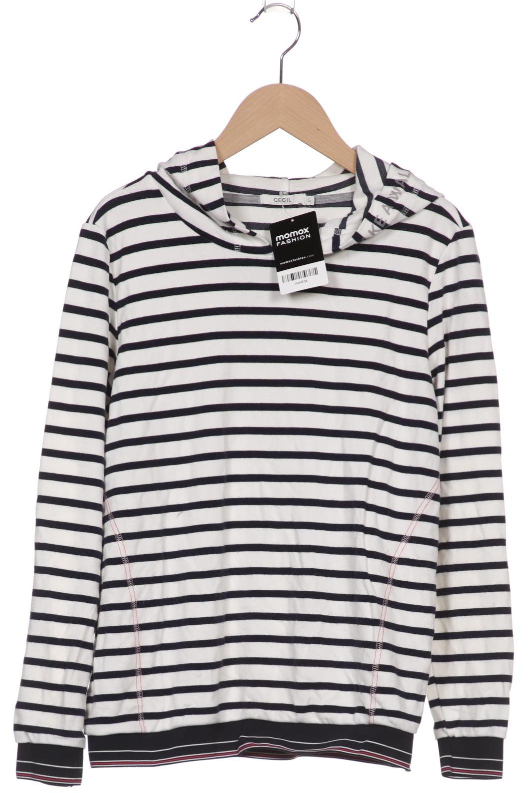 

Cecil Damen Kapuzenpullover, weiß, Gr. 36