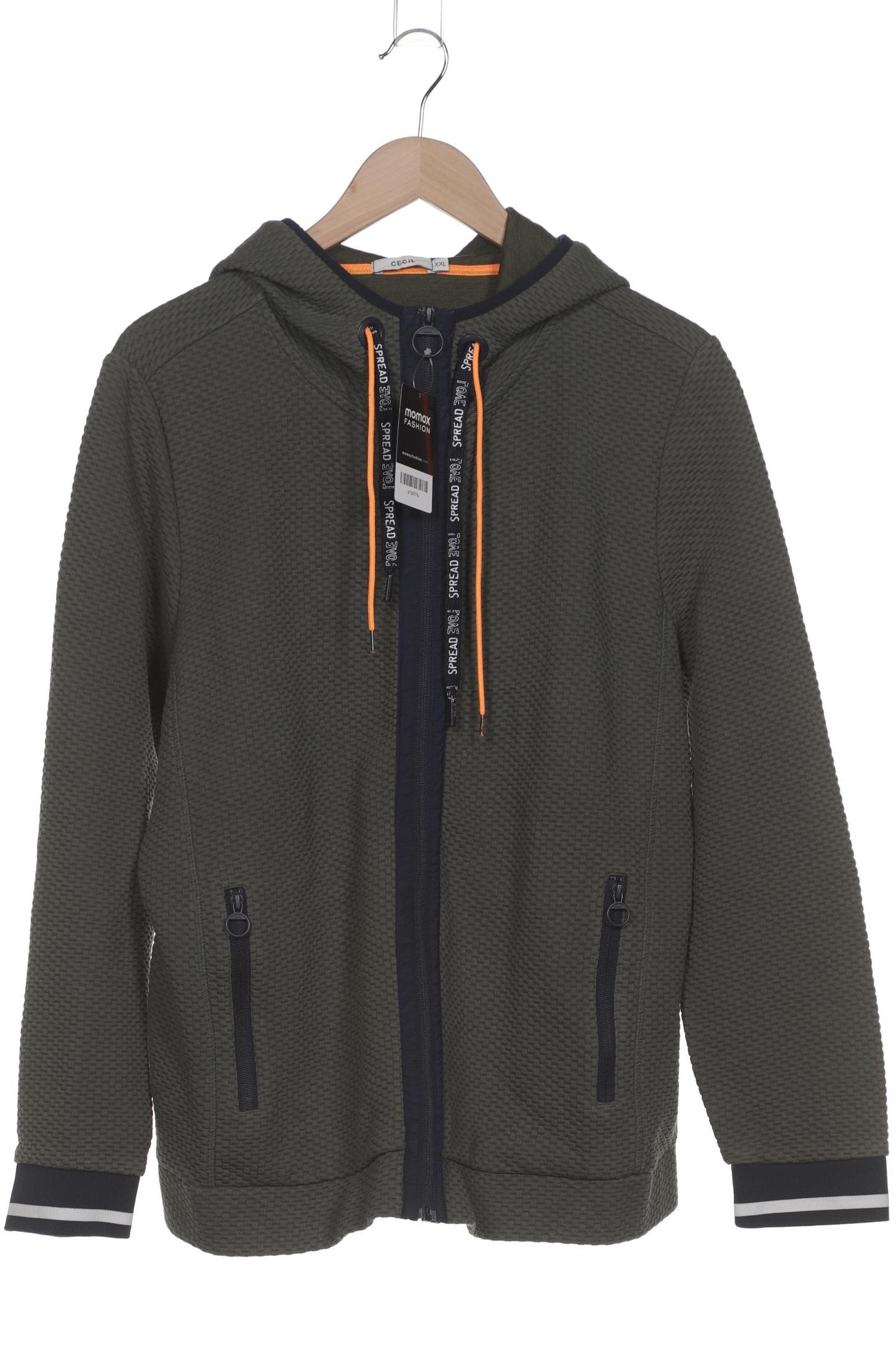 

Cecil Damen Kapuzenpullover, grün, Gr. 46