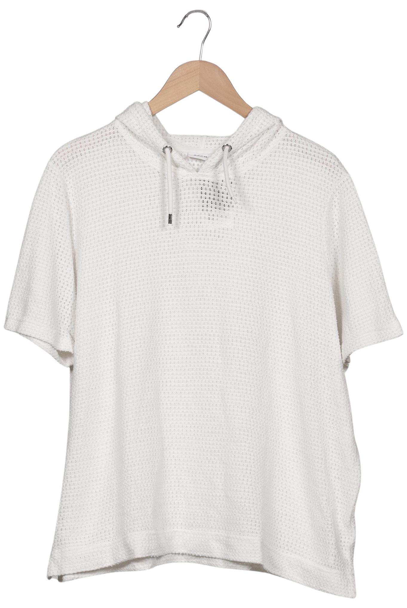 

Cecil Damen Kapuzenpullover, cremeweiß, Gr. 46