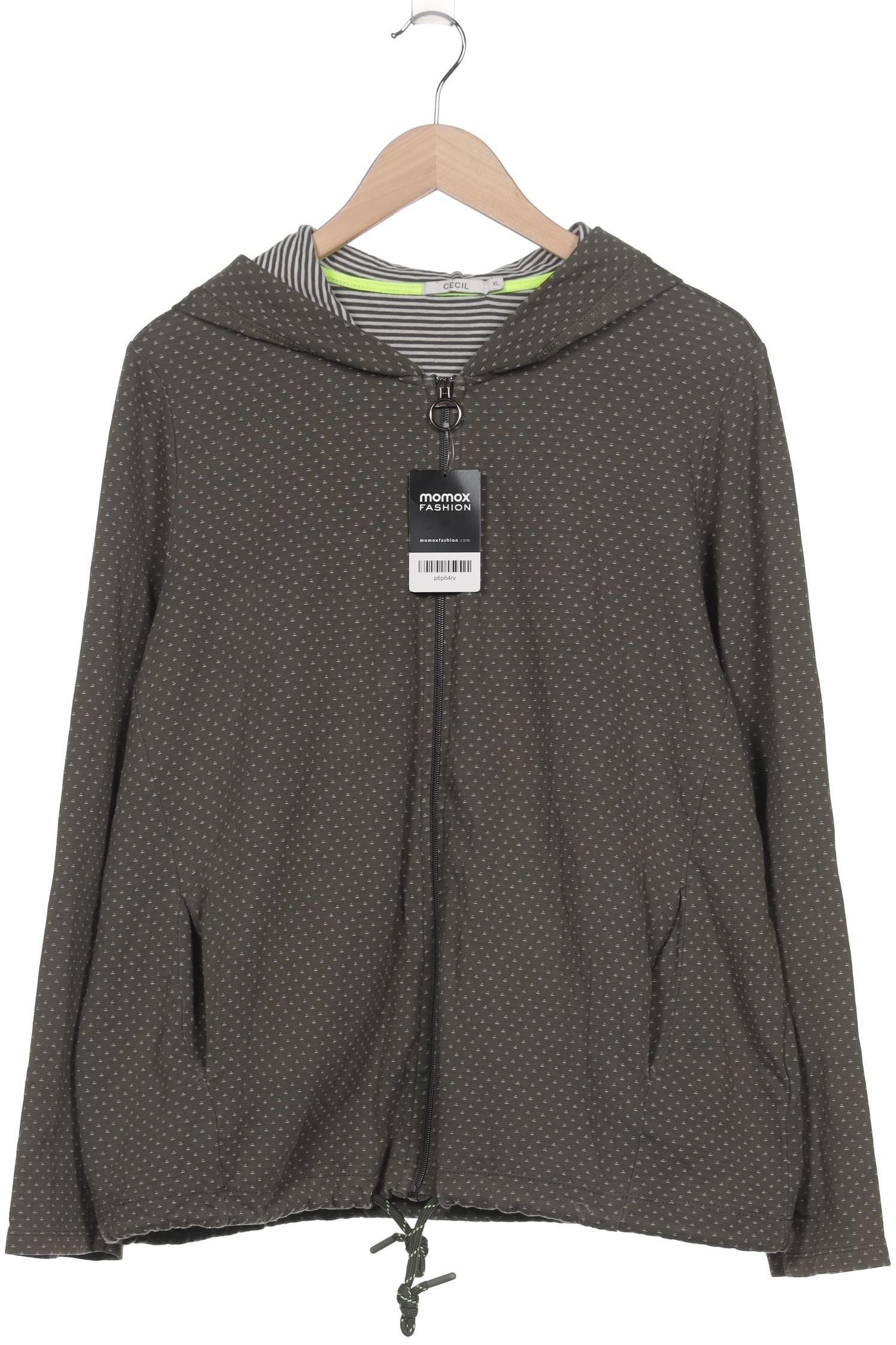 

Cecil Damen Kapuzenpullover, grün, Gr. 44
