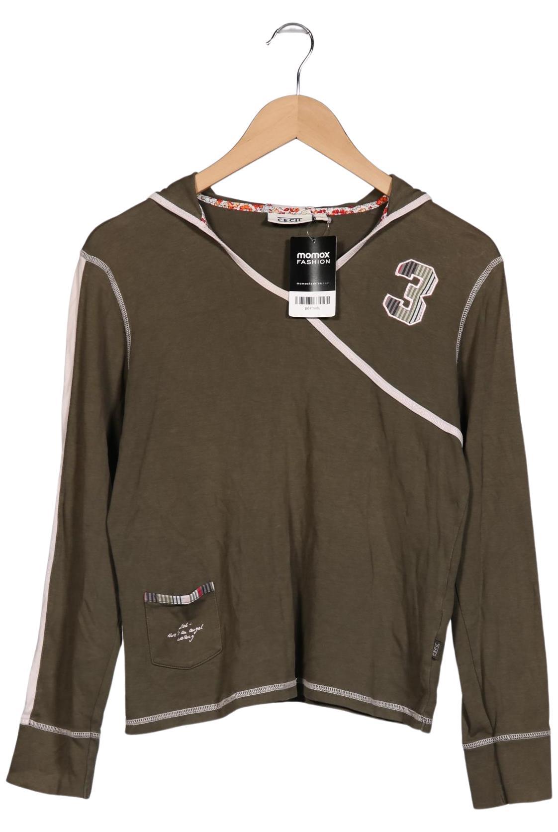 

Cecil Damen Kapuzenpullover, grün, Gr. 42