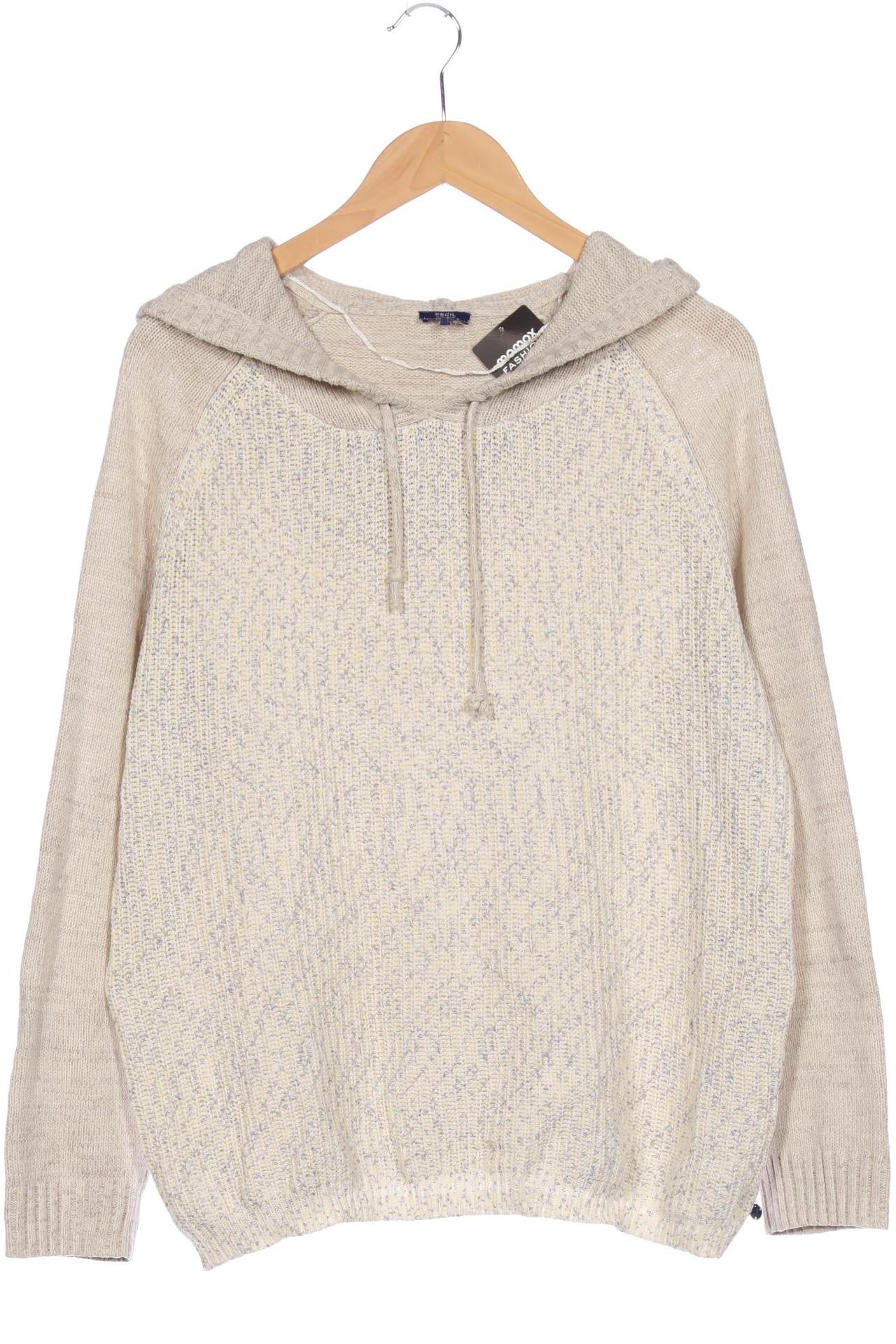 

Cecil Damen Kapuzenpullover, beige, Gr. 46