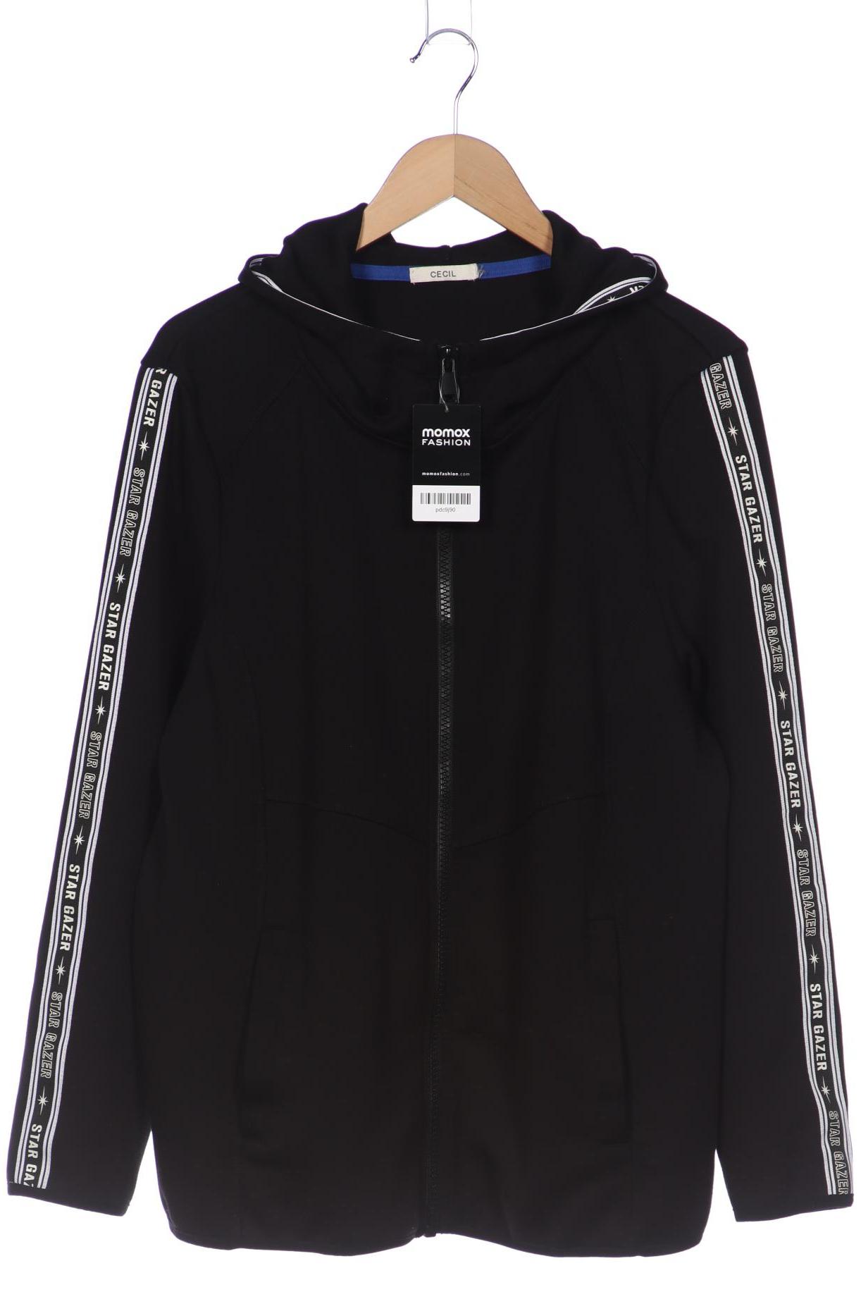 

CECIL Damen Kapuzenpullover, schwarz
