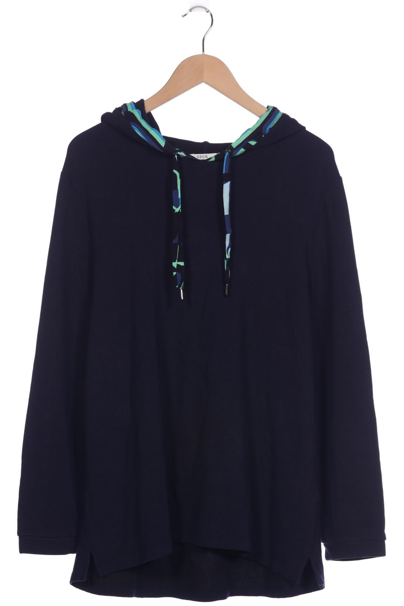 

Cecil Damen Kapuzenpullover, marineblau, Gr. 46