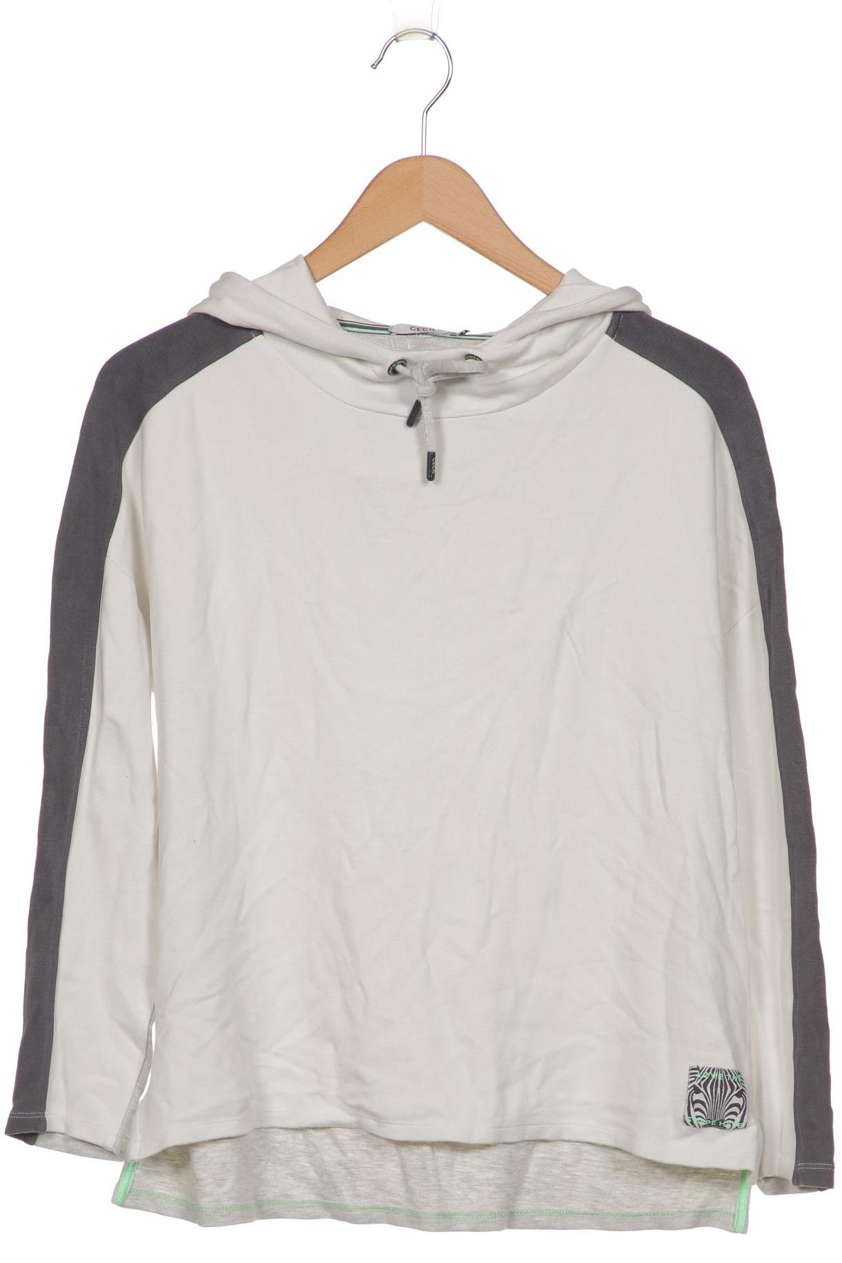 

CECIL Damen Kapuzenpullover, weiß